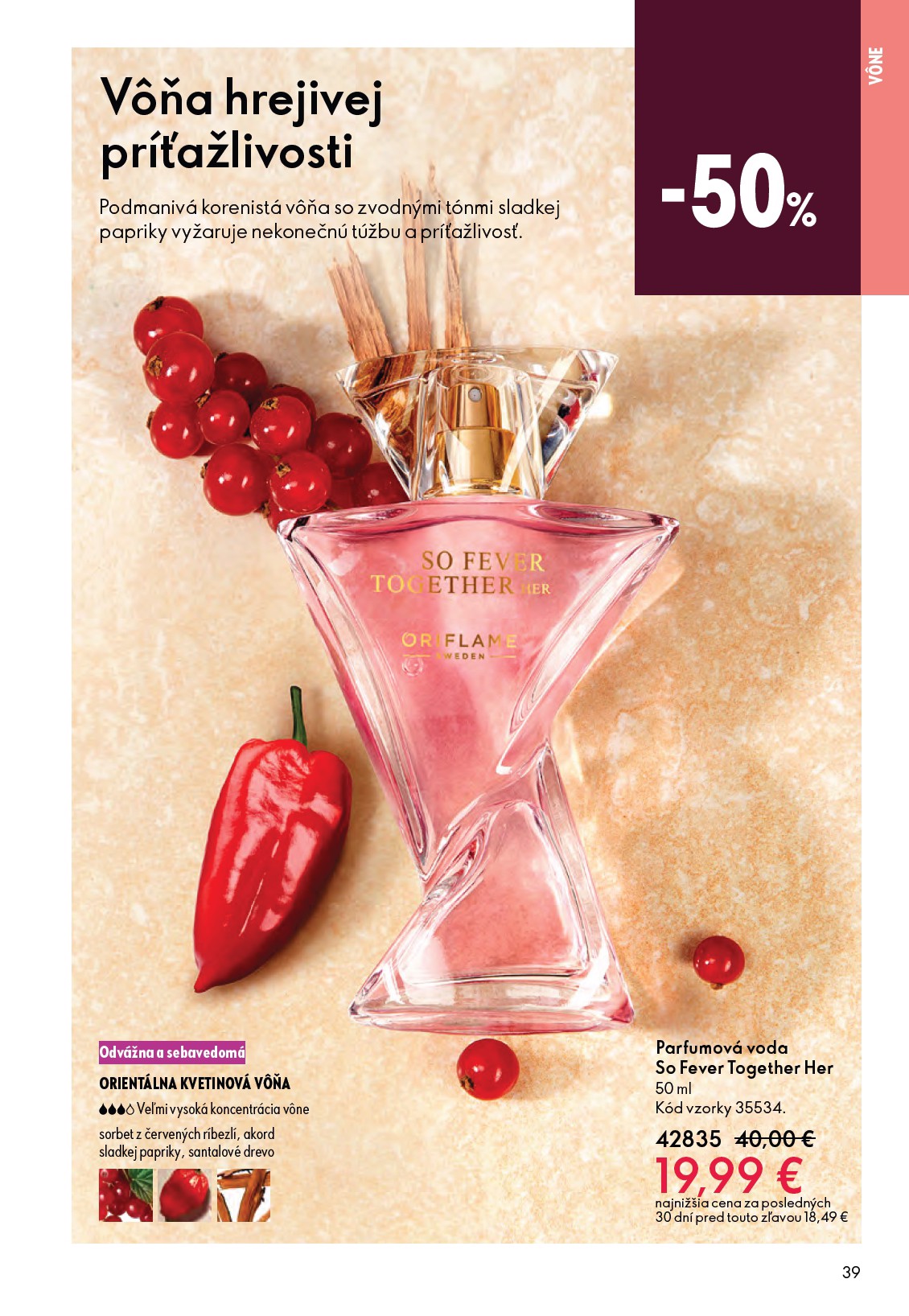 oriflame - Leták ORIFLAME platný od 04.03.2026 do 24.03.2026 - page: 39