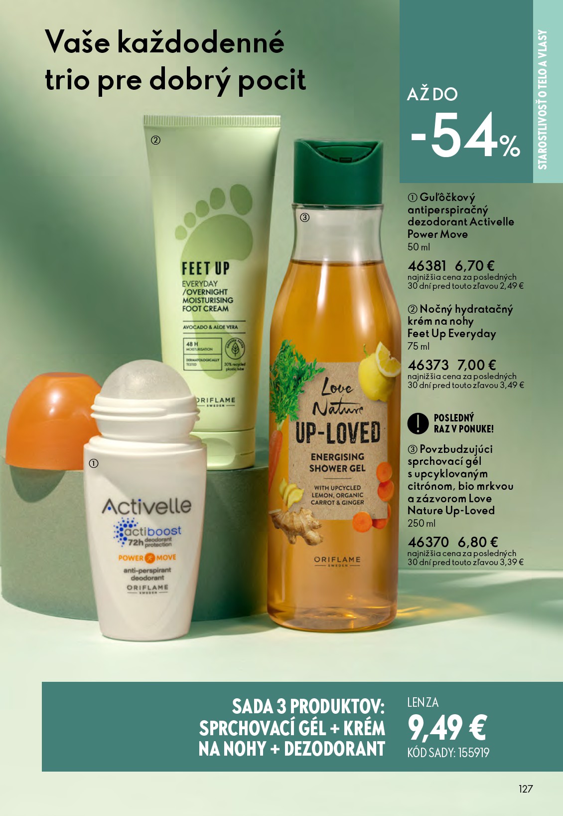 oriflame - Aktuálny leták ORIFLAME platný od stredy, 15.04.2026 do utorka, 05.05.2026 - page: 127