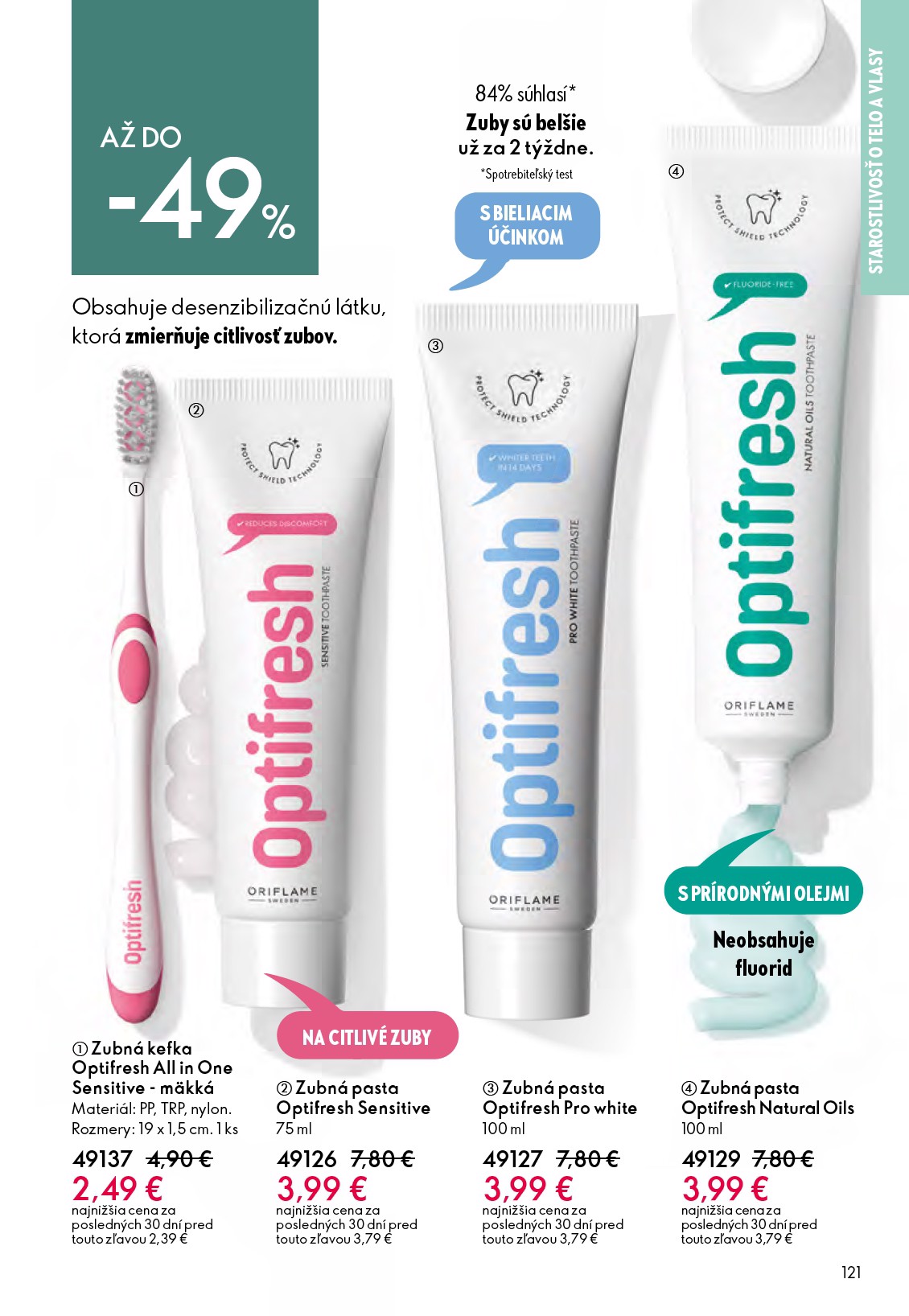 oriflame - Aktuálny leták ORIFLAME platný od stredy, 15.04.2026 do utorka, 05.05.2026 - page: 121