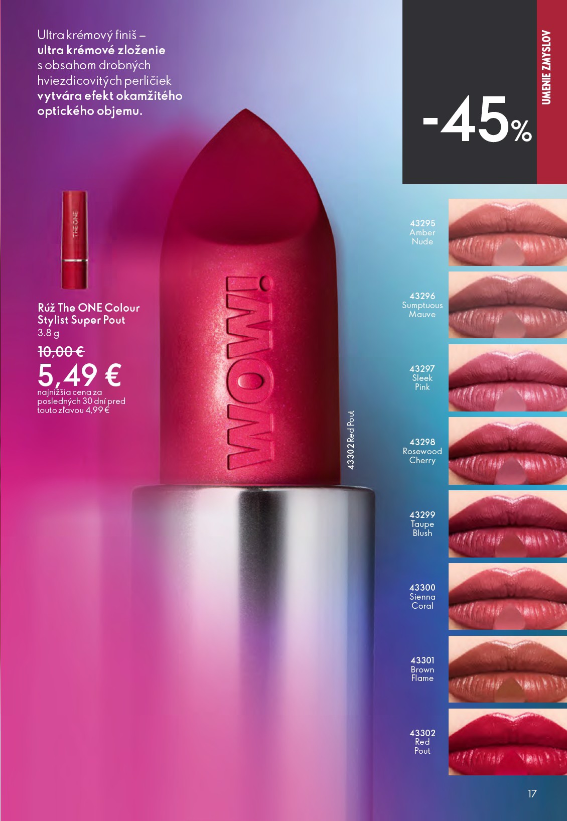 oriflame - Aktuálny leták ORIFLAME platný od stredy, 15.04.2026 do utorka, 05.05.2026 - page: 17