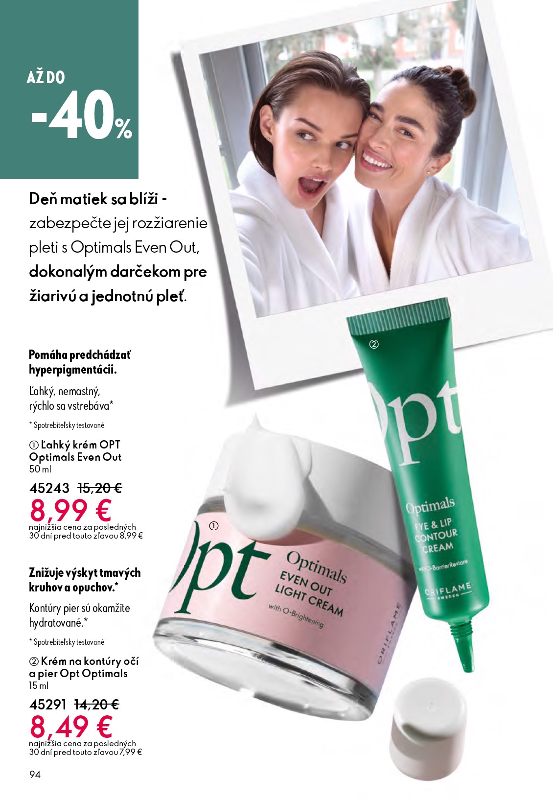 oriflame - Aktuálny leták ORIFLAME platný od stredy, 15.04.2026 do utorka, 05.05.2026 - page: 94