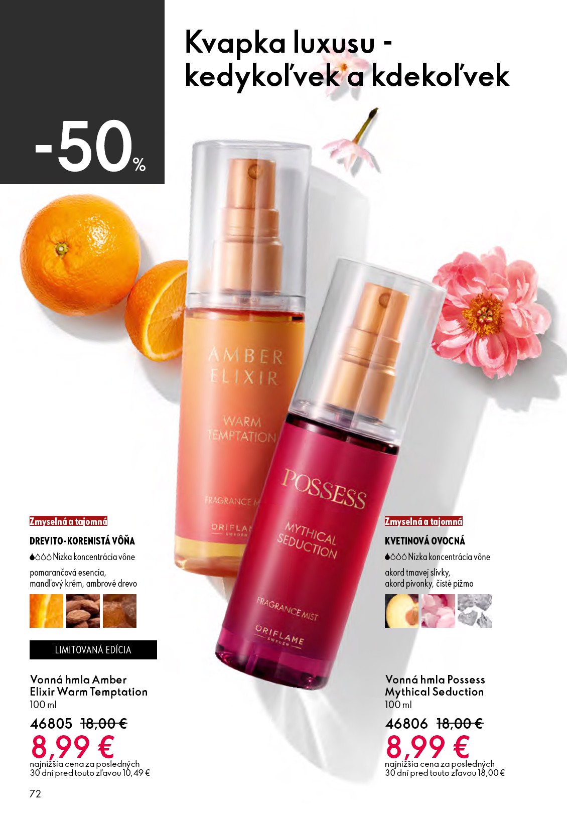 oriflame - Aktuálny leták ORIFLAME platný od stredy, 15.04.2026 do utorka, 05.05.2026 - page: 72