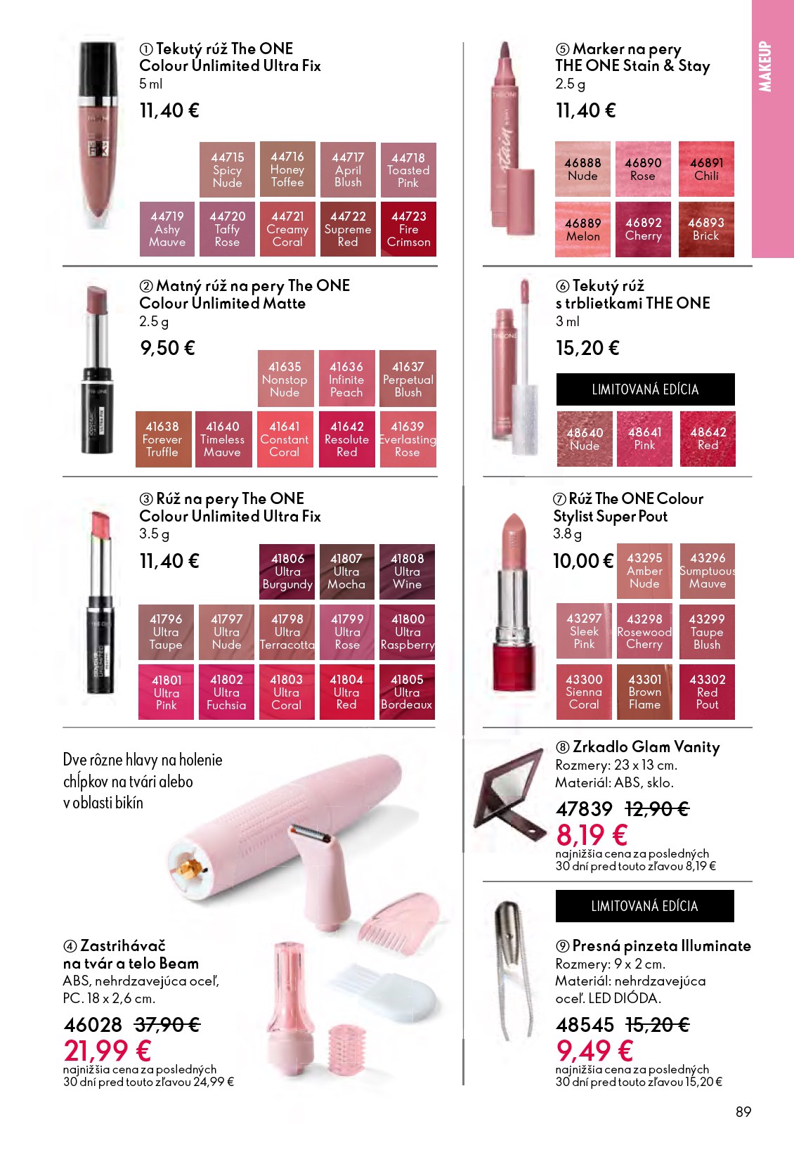 oriflame - Aktuálny leták ORIFLAME od stredy, 06.05.2026 do utorka, 26.05.2026 - page: 89