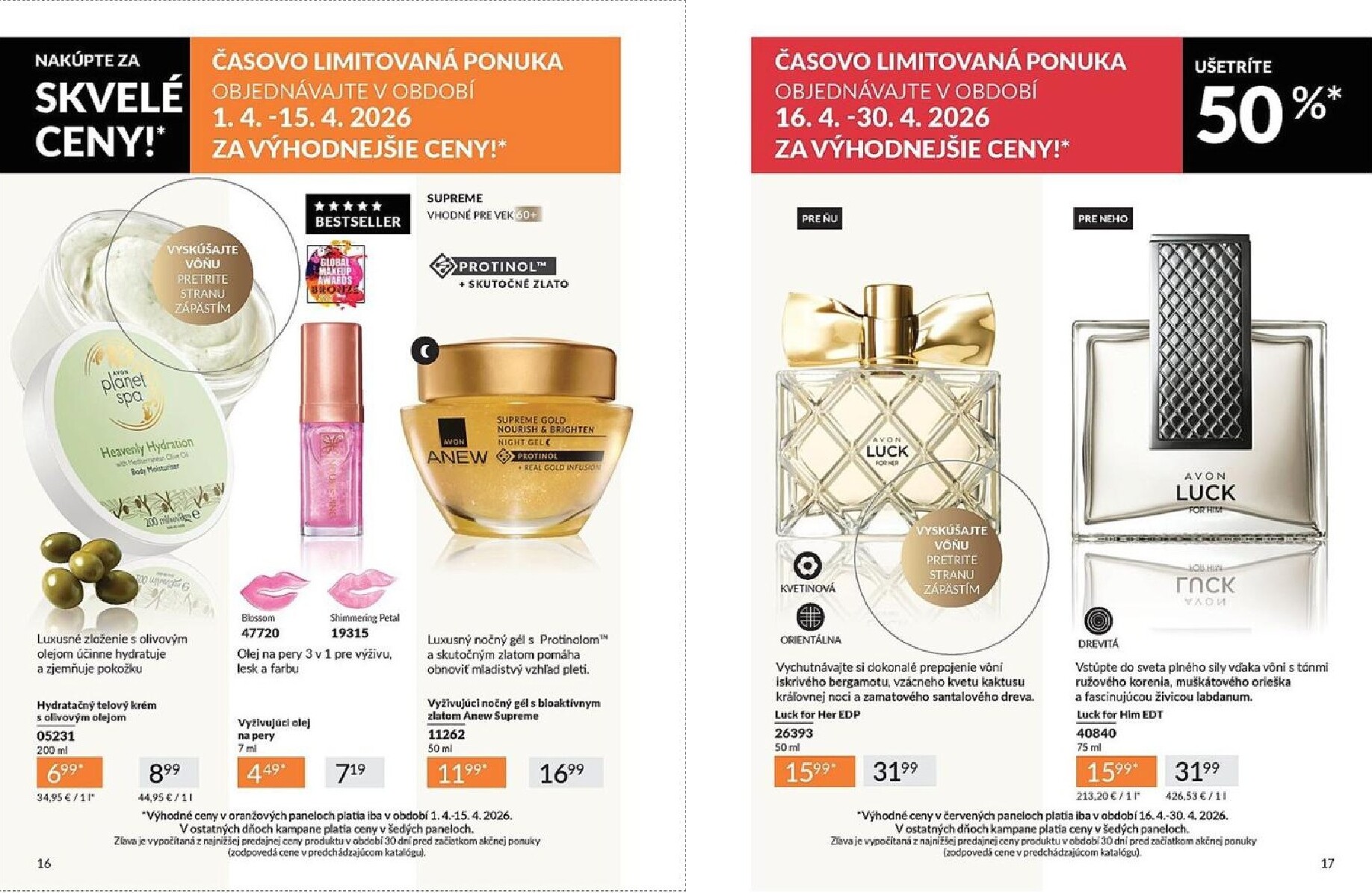avon - Aktuálny leták Avon platný od stredy, 01.04.2026 do štvrtka, 30.04.2026 - page: 9