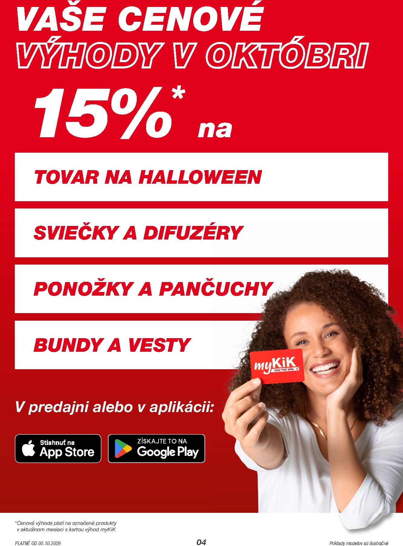 kik - Aktuálny Kik leták od pondelka, 05.10.2026 do nedele, 01.11.2026 - page: 4