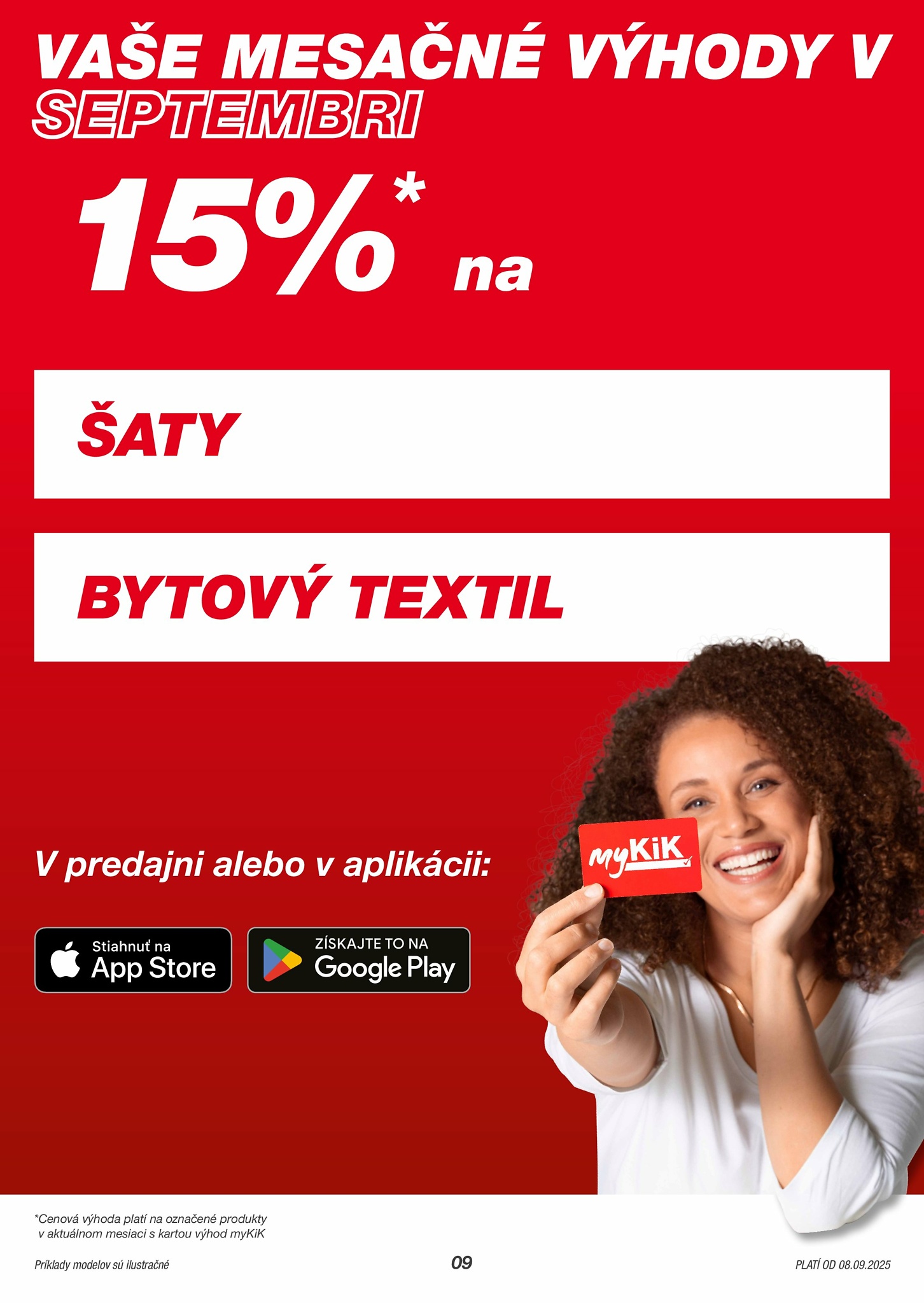 kik - Leták Kik platný od 08.09. do 05.10. - page: 9