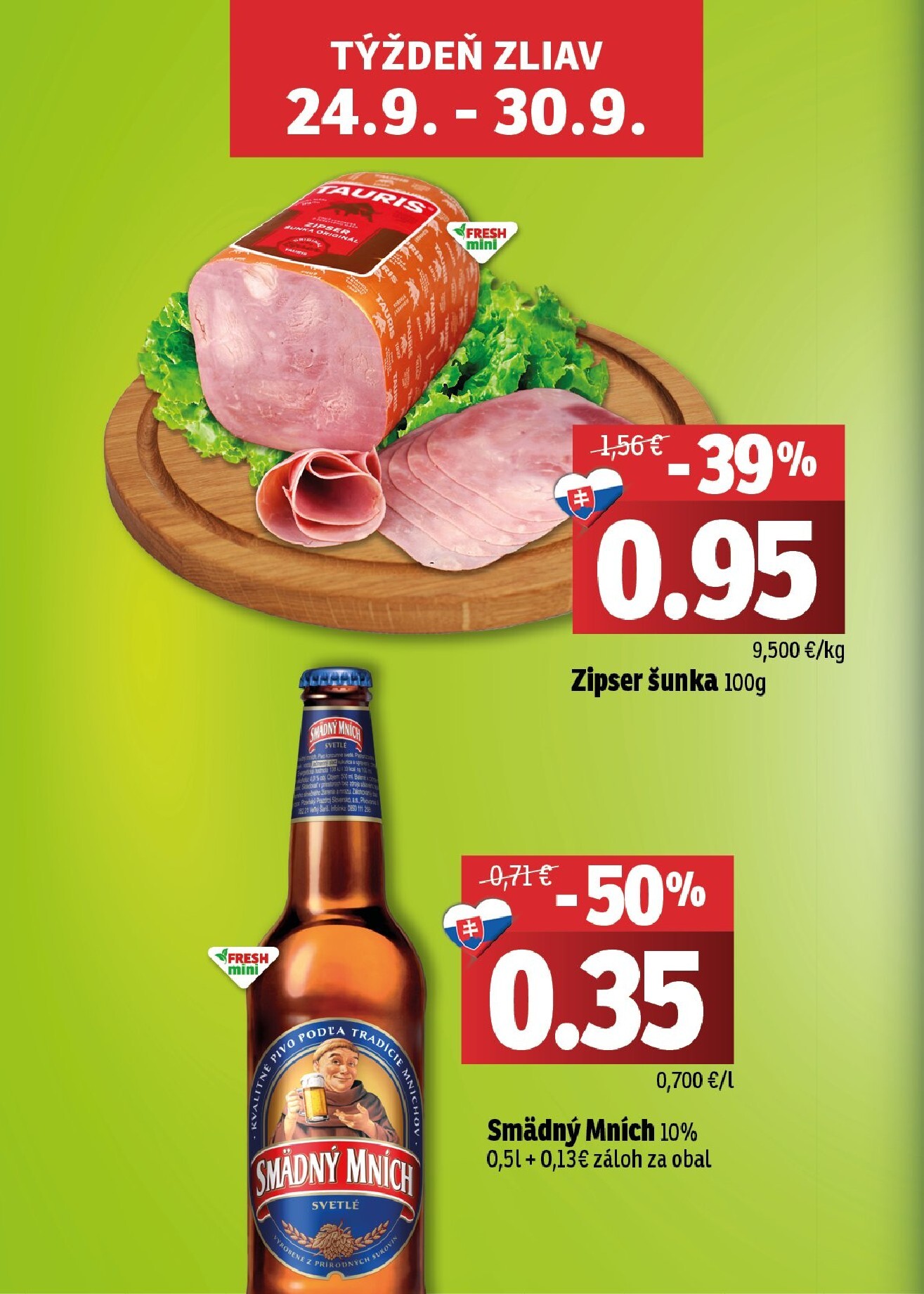 fresh - Nový Fresh - Východné Slovensko leták od štvrtka, 24.09.2026 do stredy, 07.10.2026 - page: 2