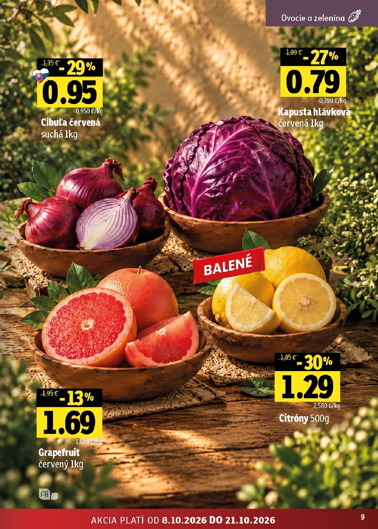 fresh - Nový Fresh - Východné Slovensko leták od štvrtka, 08.10.2026 do stredy, 21.10.2026 - page: 9