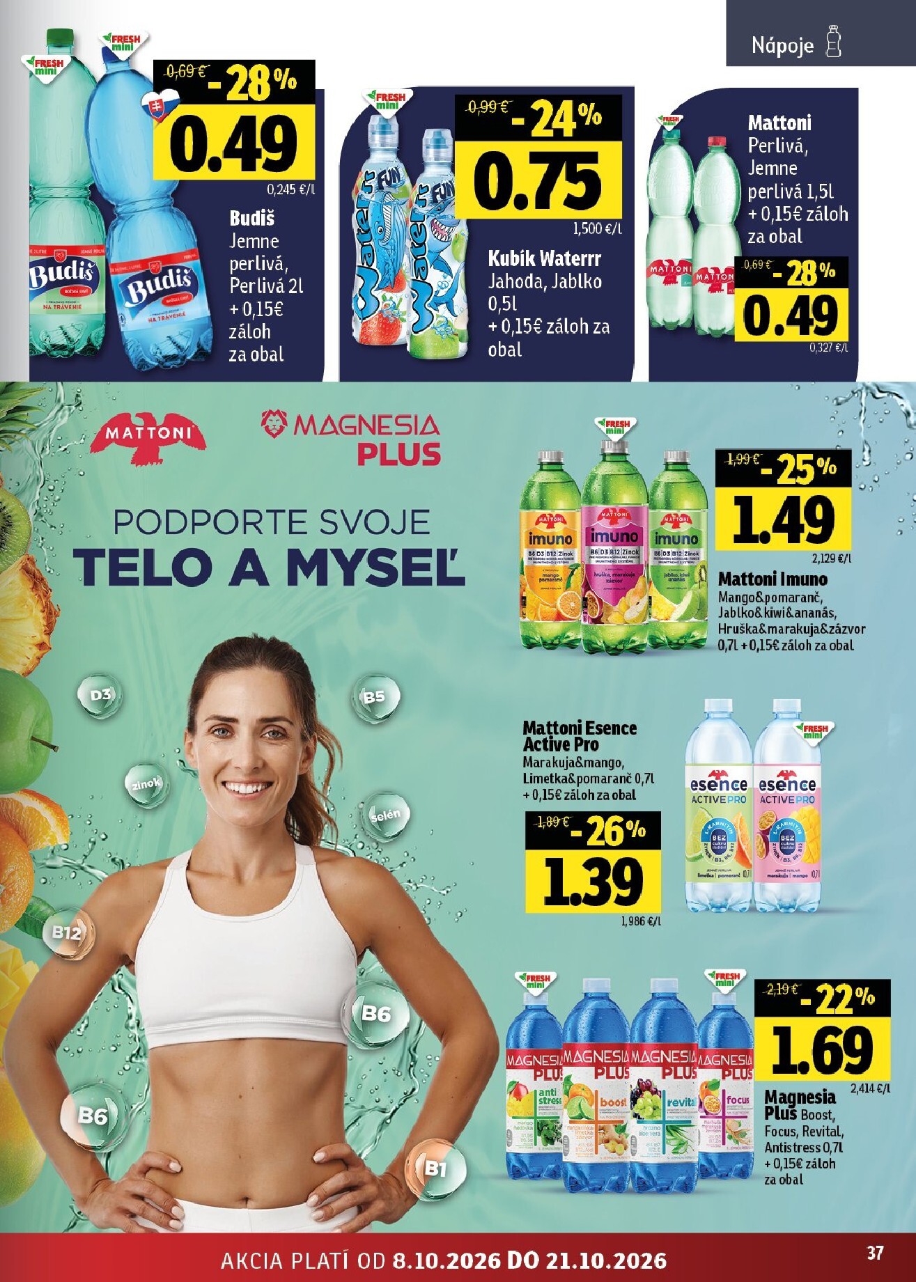 fresh - Nový Fresh - Východné Slovensko leták od štvrtka, 08.10.2026 do stredy, 21.10.2026 - page: 37
