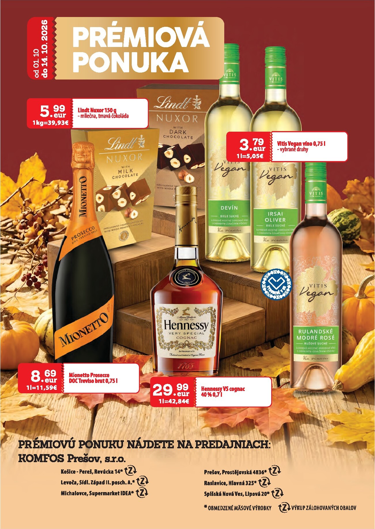 cba - Nový CBA - Komfos leták od štvrtka, 01.10.2026 do stredy, 14.10.2026 - page: 29