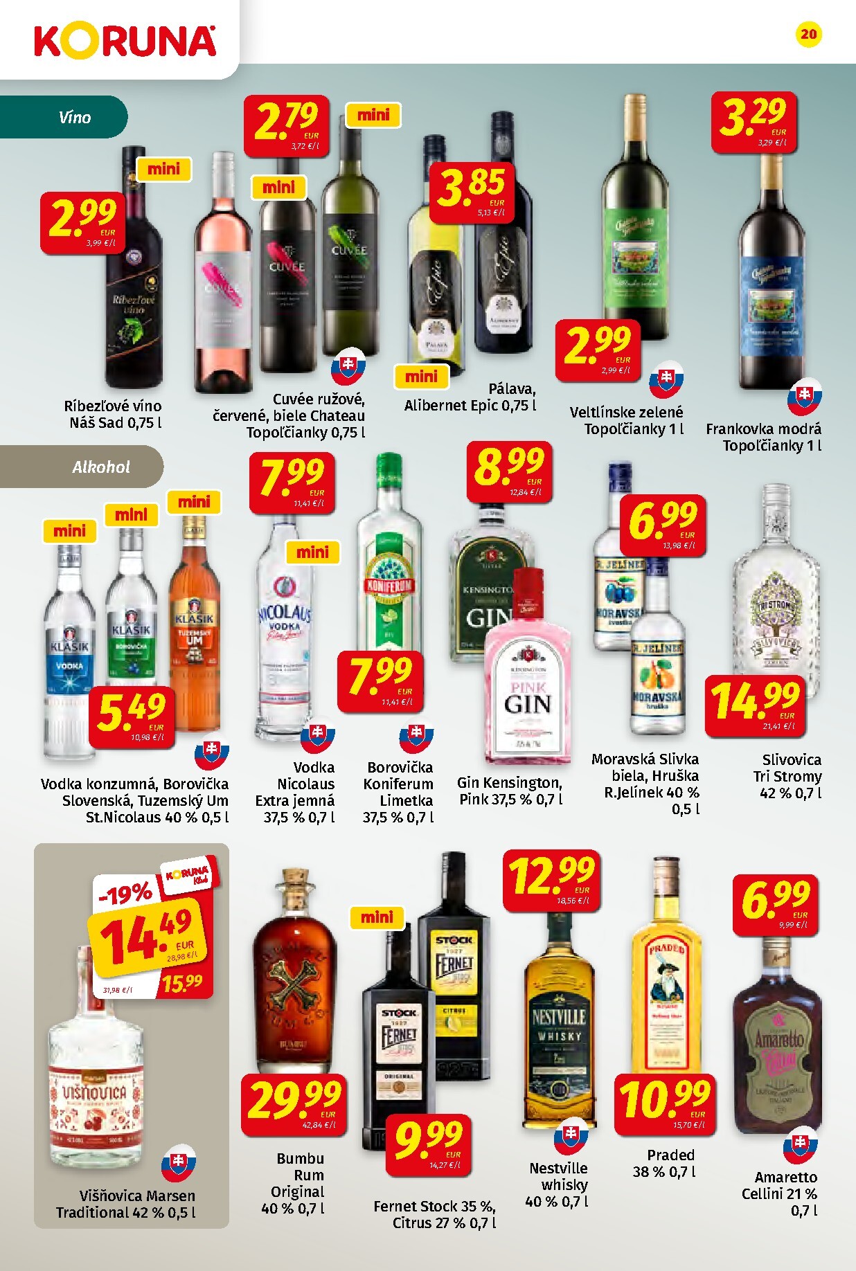 koruna - Nový Koruna leták od piatku, 09.10.2026 do stredy, 21.10.2026 - page: 20