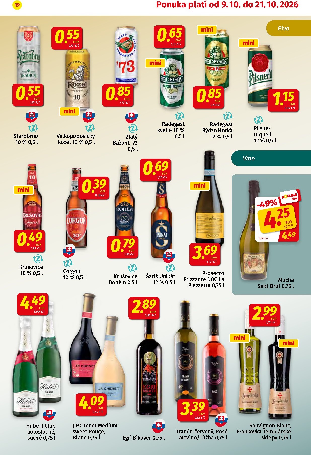 koruna - Nový Koruna leták od piatku, 09.10.2026 do stredy, 21.10.2026 - page: 19