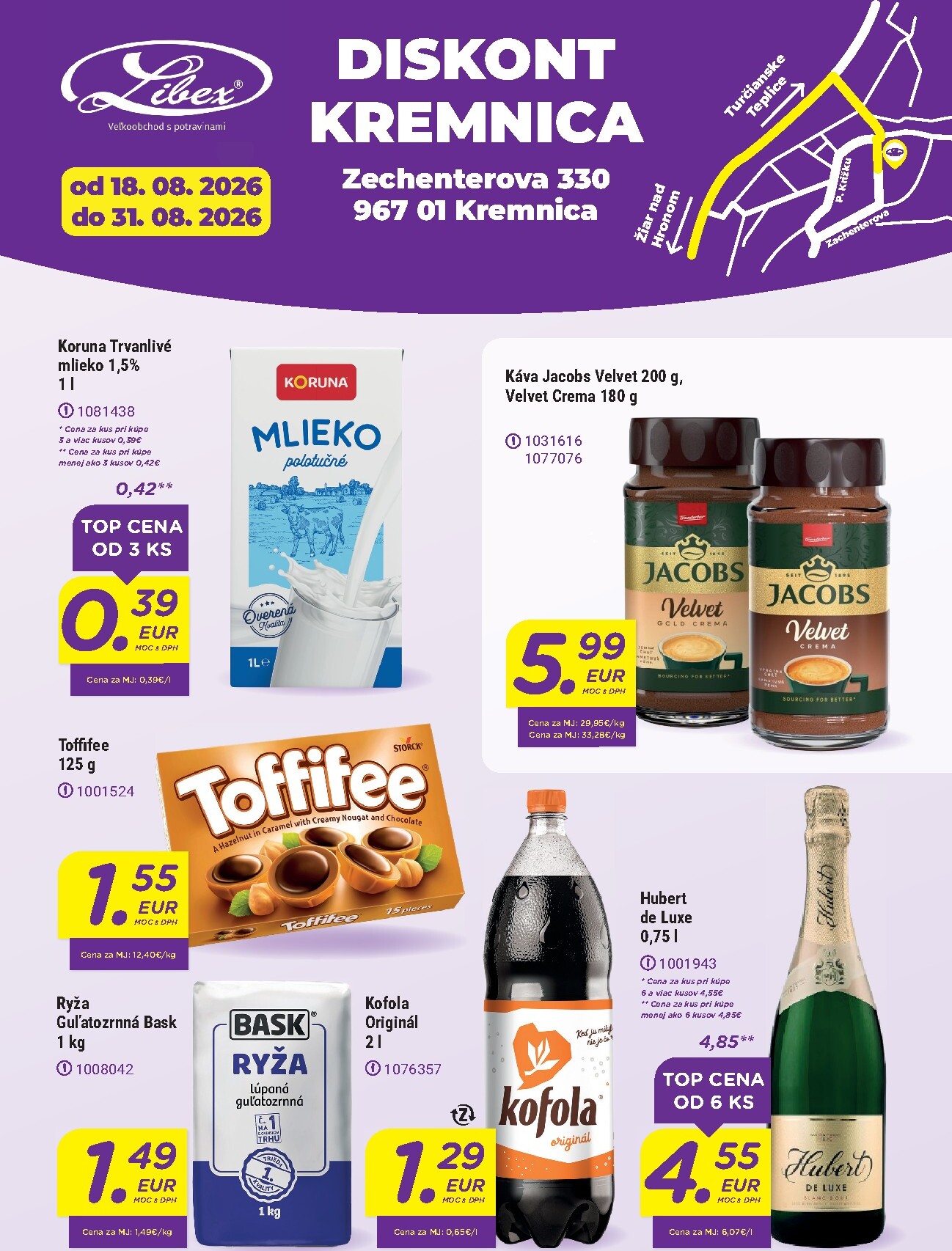 libex - Nový Libex leták od utorka, 18.08.2026 do pondelka, 31.08.2026