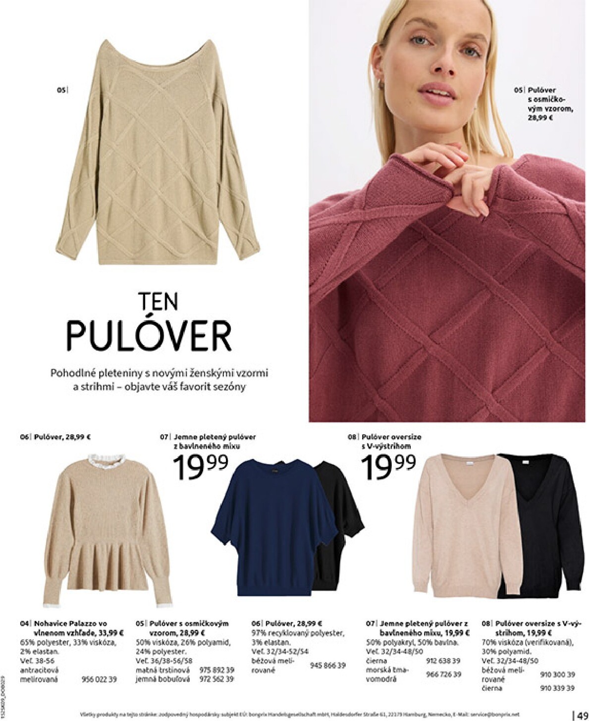 bonprix - Leták Bonprix - Jemná zmena obdobia platný od 23.09. do 03.11. - page: 51