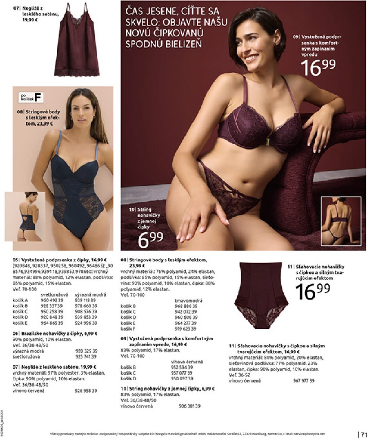 bonprix - Leták Bonprix - Jemná zmena obdobia platný od 23.09. do 03.11. - page: 73