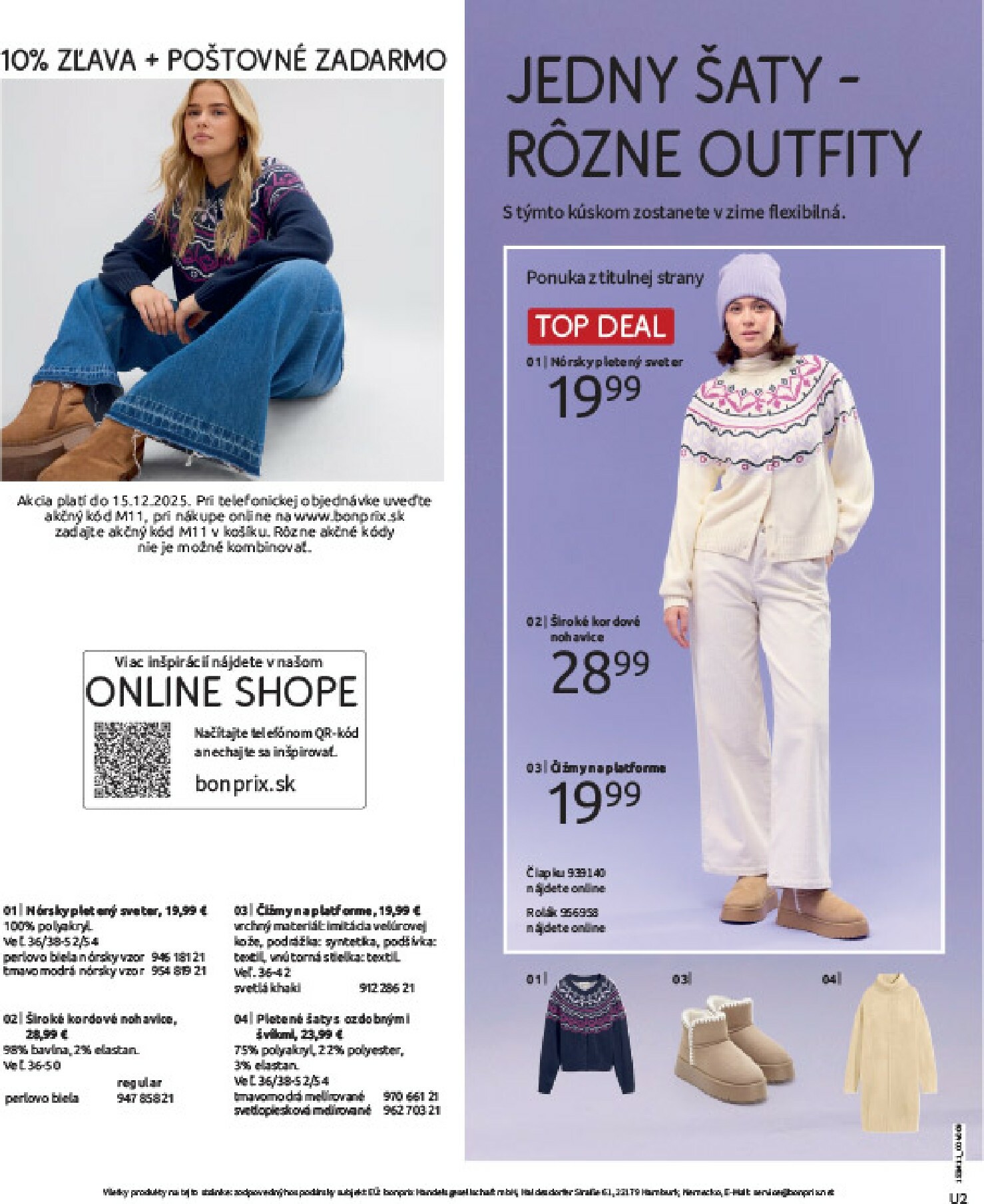bonprix - Leták Bonprix - V zozname prianí platný od 16.12. do 26.01. - page: 2