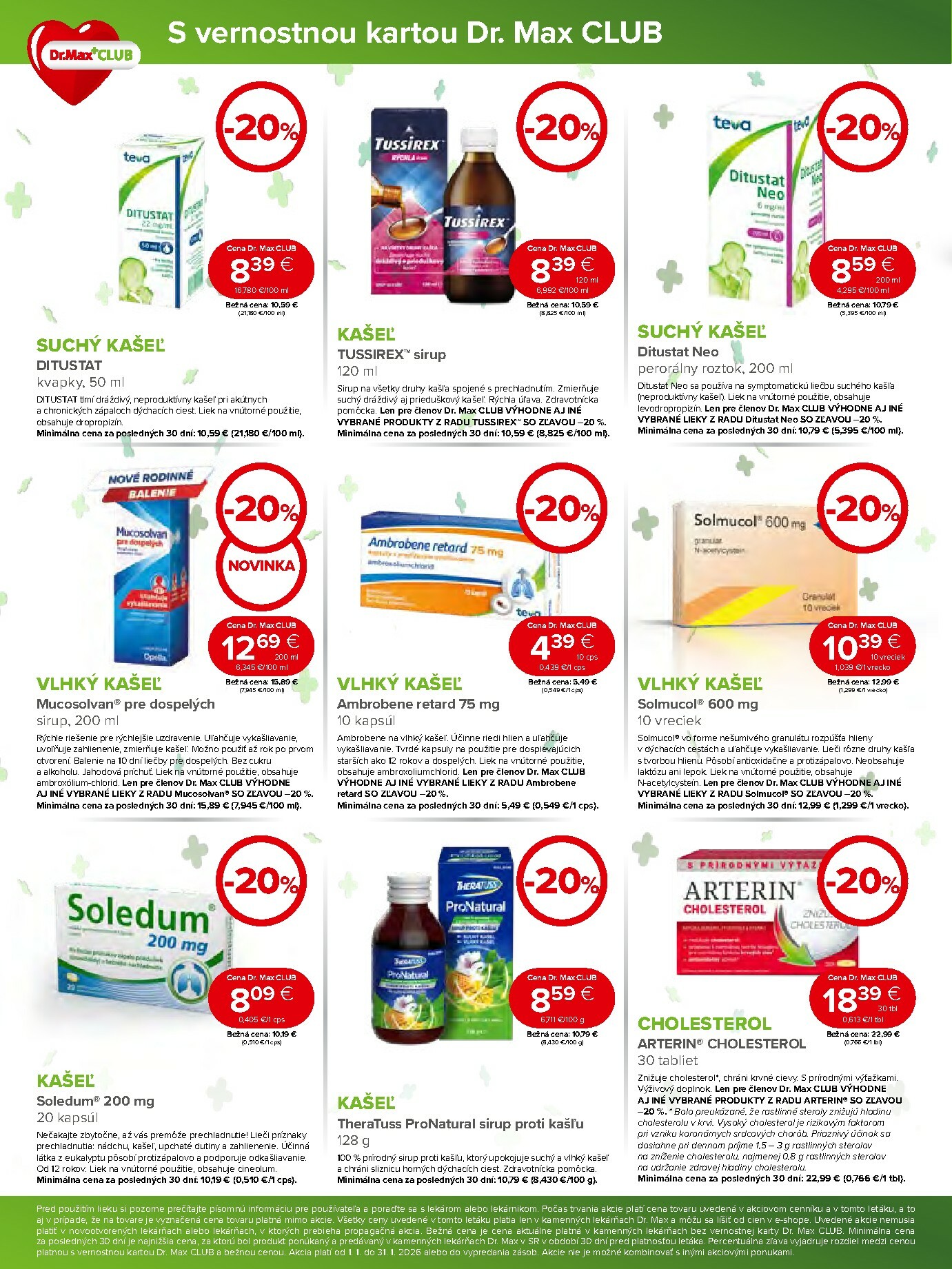 dr-max - Leták Dr. Max platný od 02.01. do 31.01. - page: 2