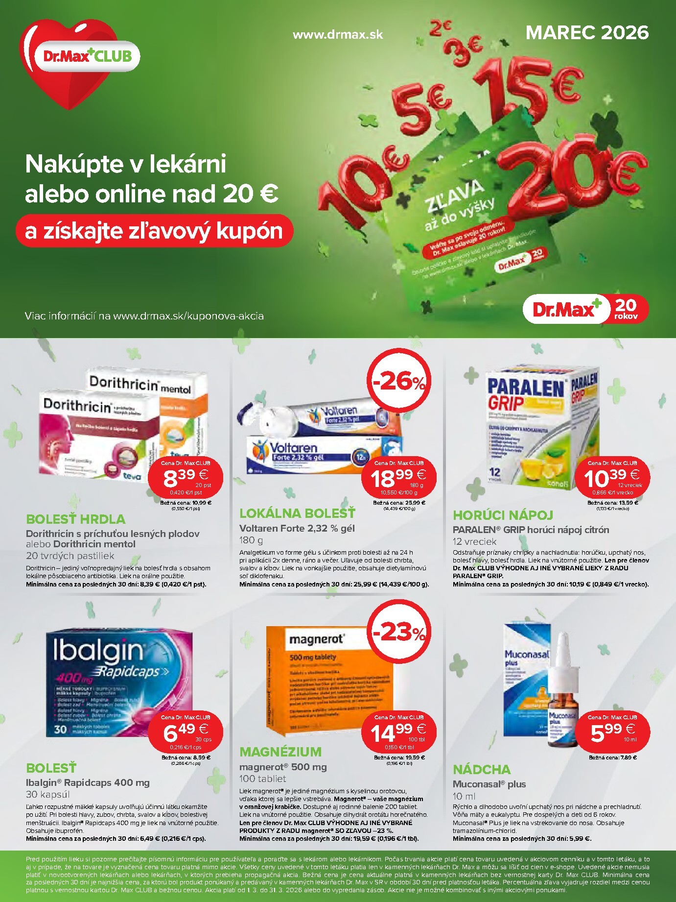 dr-max - Leták Dr. Max platný od 01.03.2026 do 31.03.2026