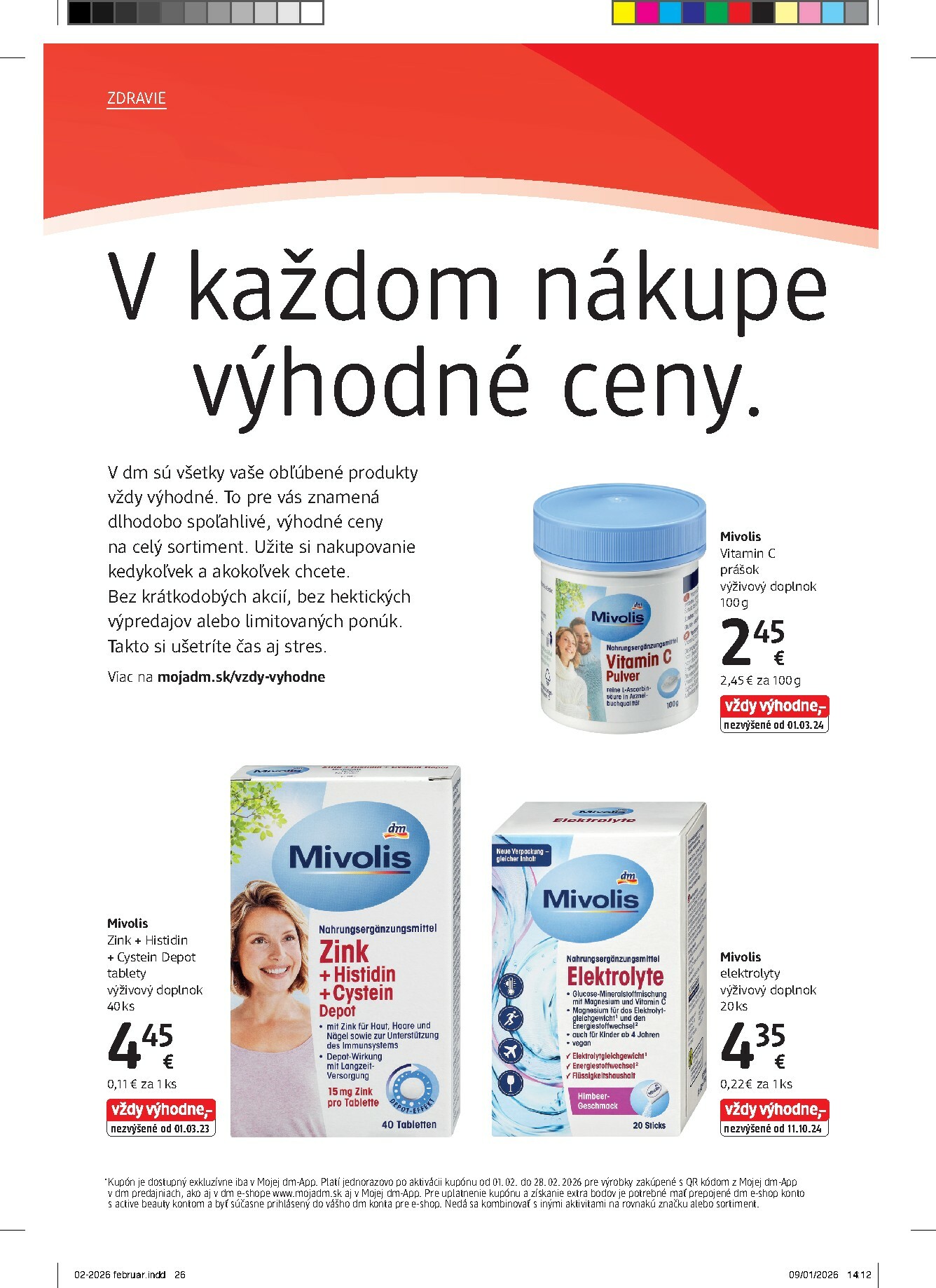 dm-drogerie - Leták dm drogerie platný od 01.02. do 28.02. - page: 26