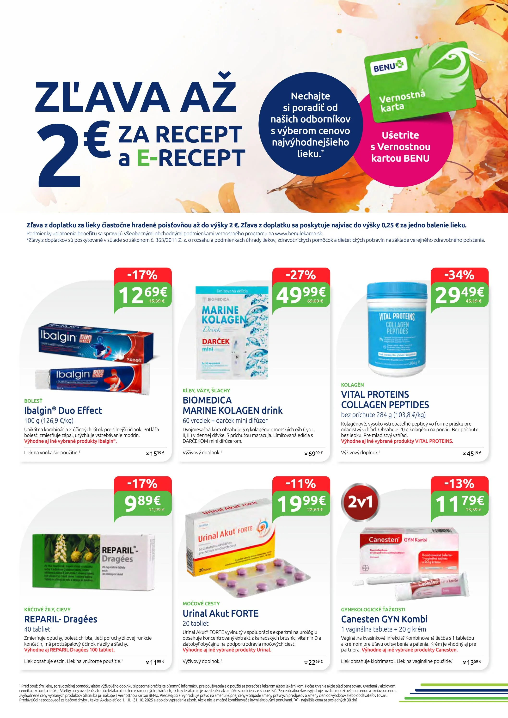 benu-lekaren - Leták BENU Lekáreň platný od 01.10. do 31.10. - page: 10