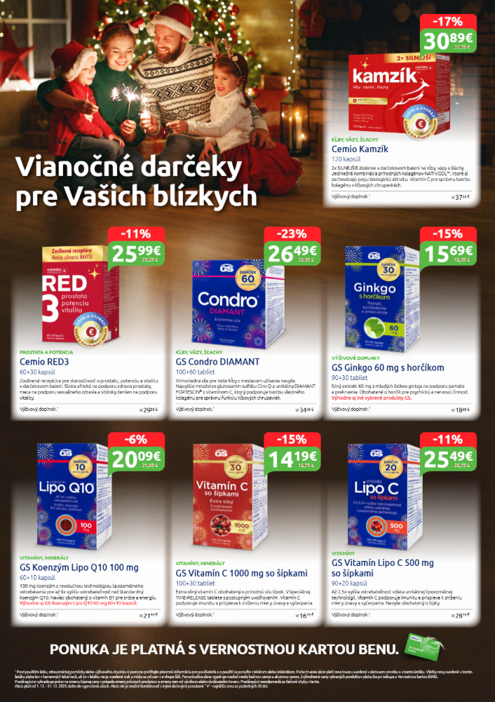benu-lekaren - Leták BENU Lekáreň platný od 01.12. do 31.12. - page: 4