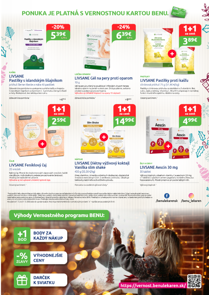 benu-lekaren - Leták BENU Lekáreň platný od 01.12. do 31.12. - page: 8