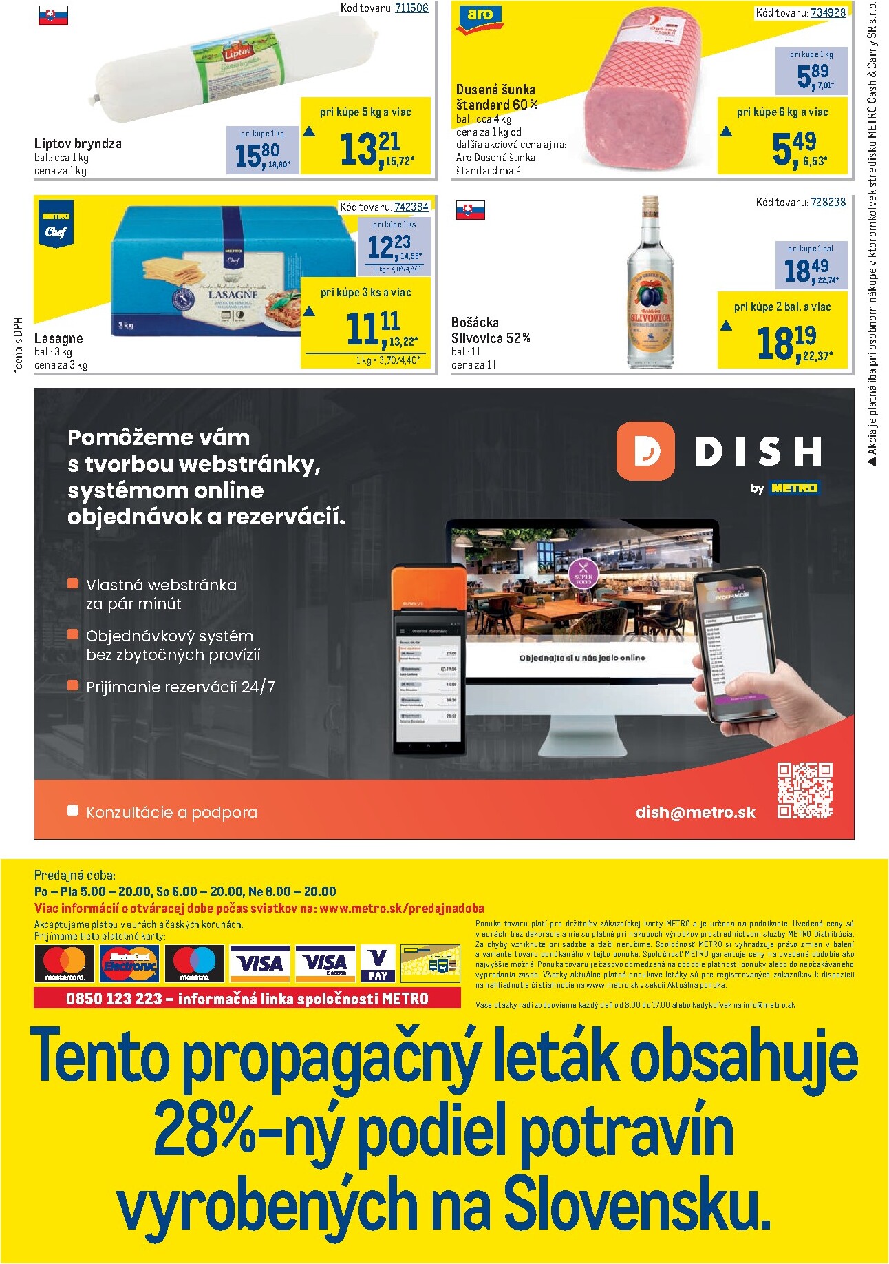 metro - Aktuálny Metro - Gastronómia leták od stredy, 07.10.2026 do utorka, 20.10.2026 - page: 34