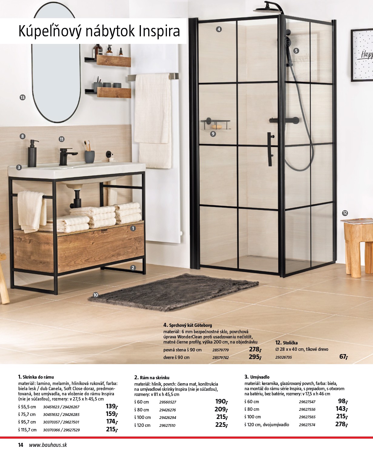 bauhaus - Leták Bauhaus - Katalóg Sanita platný od 30.10. do 30.03. - page: 14