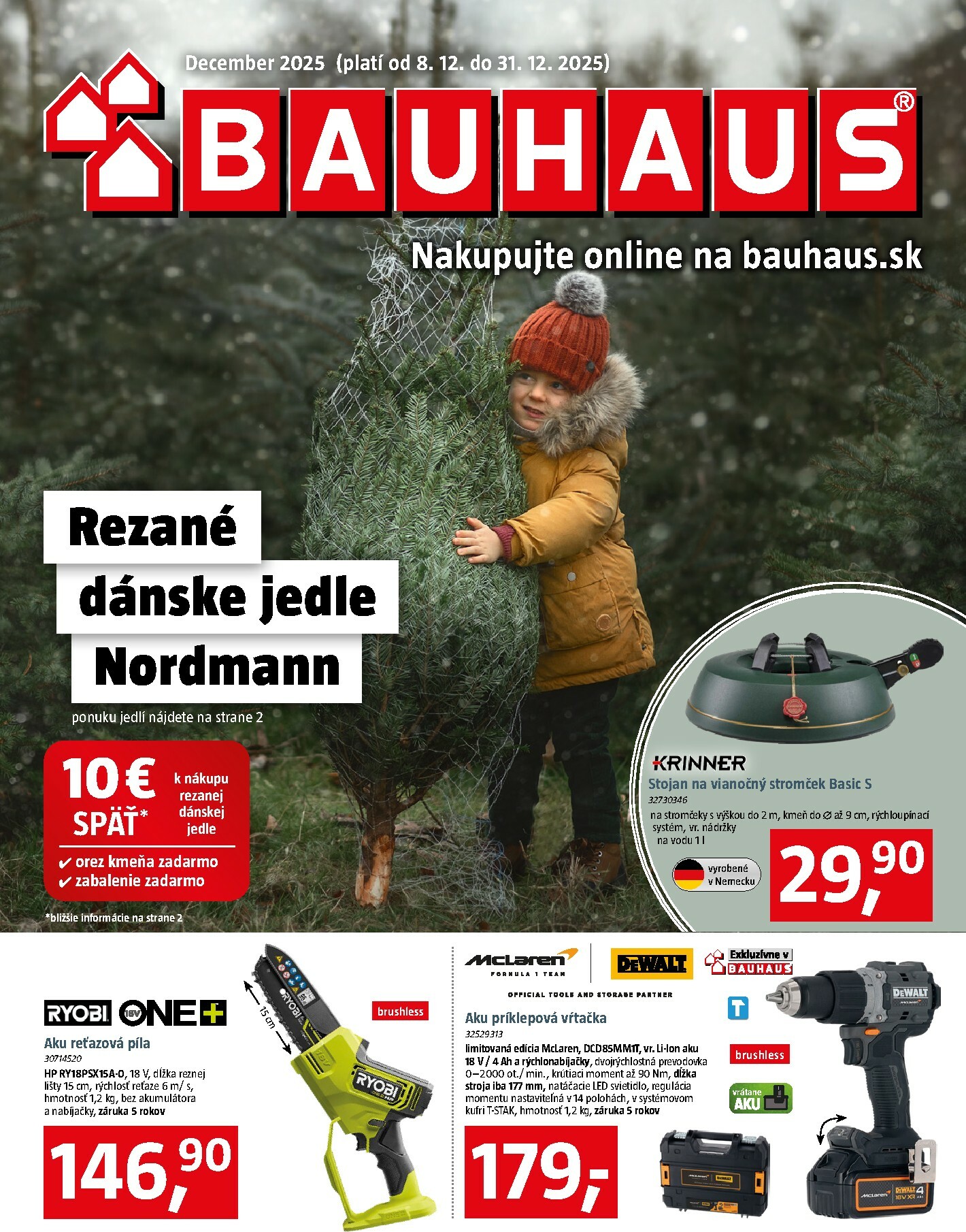 bauhaus - Leták Bauhaus platný od 08.12. do 31.12.