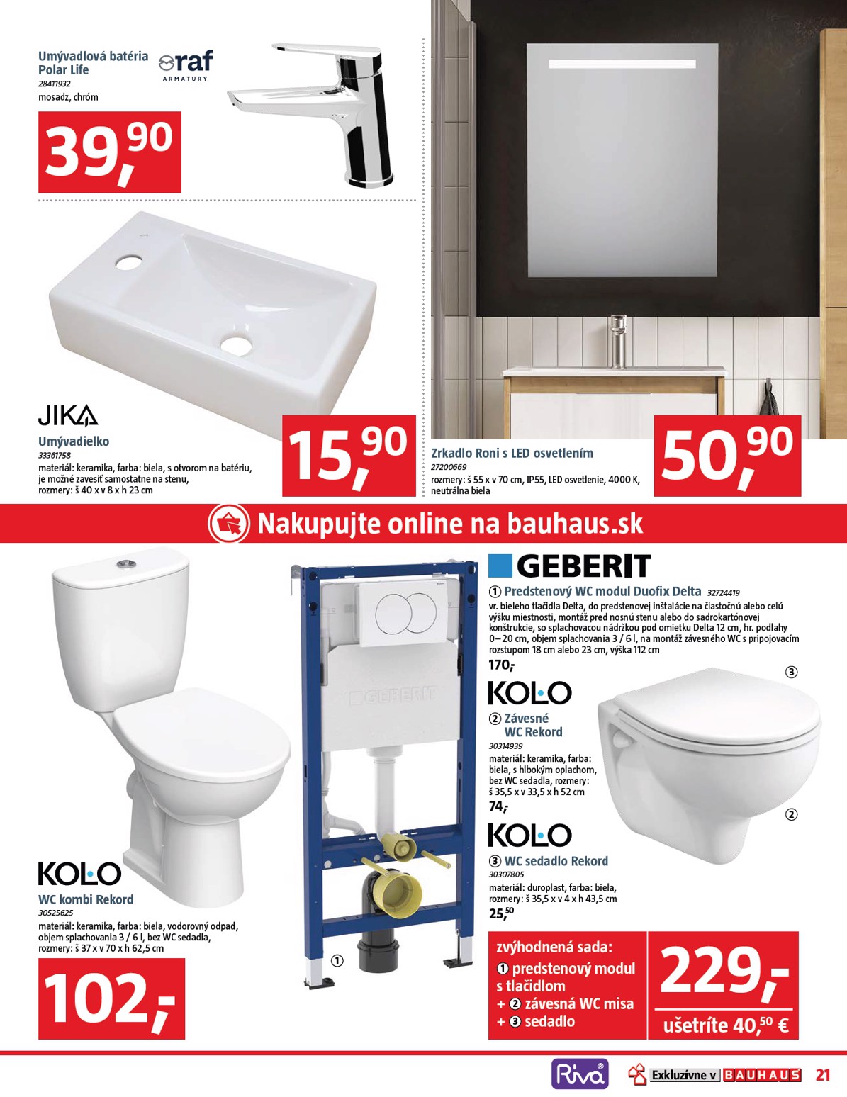 bauhaus - Leták Bauhaus platný od 12.01. do 08.02. - page: 21