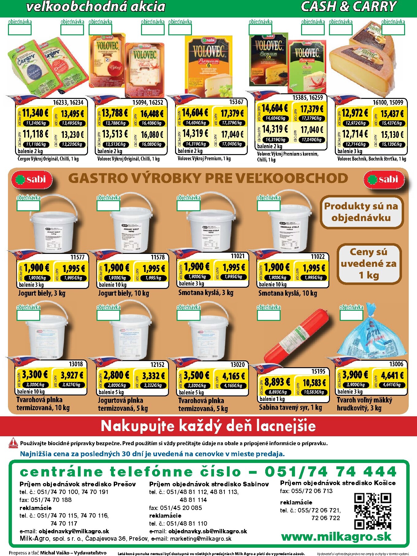 milk-agro - Nový Milk Agro - Cash & Carry leták od stredy, 24.06.2026 do utorka, 07.07.2026 - page: 8