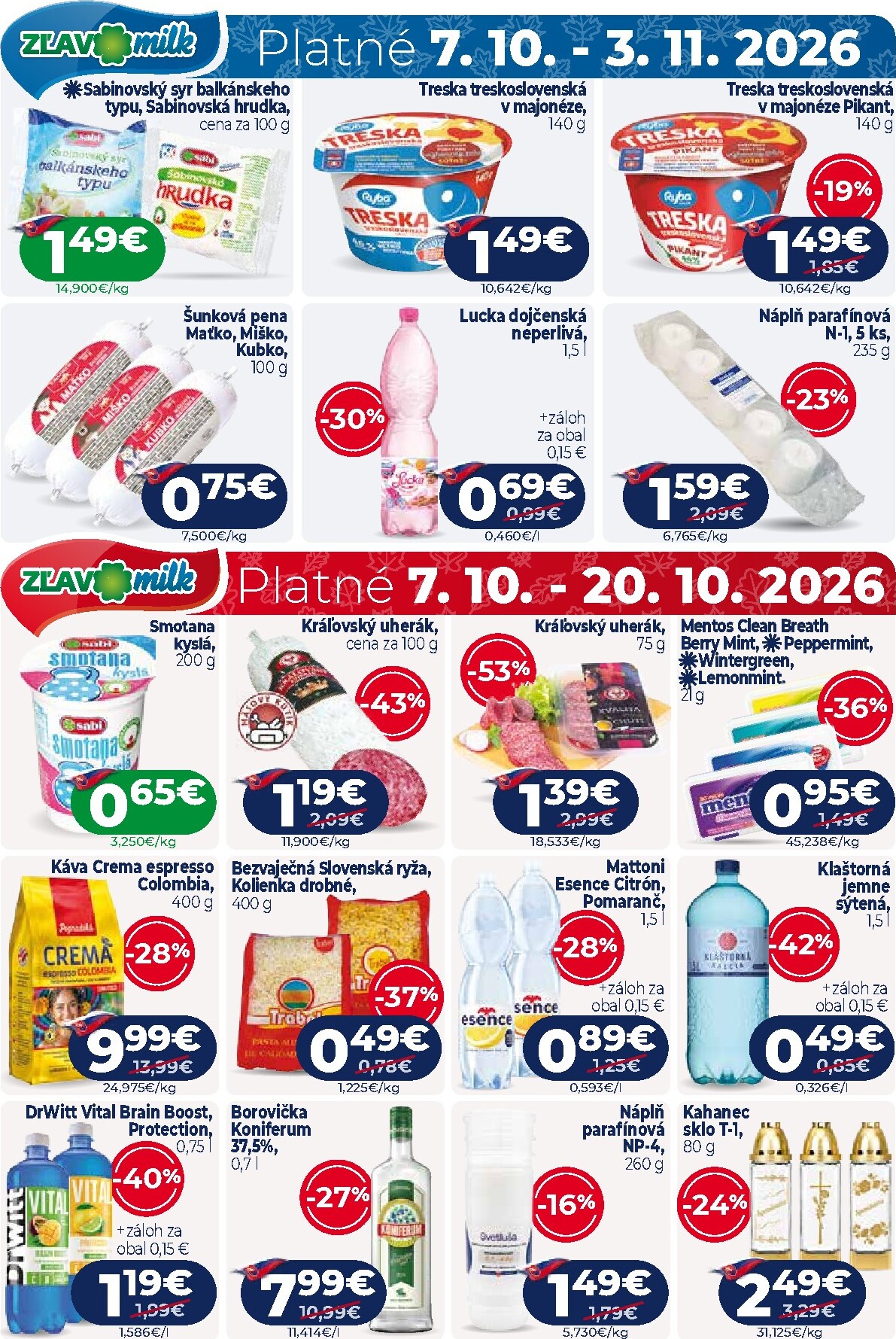 milk-agro - Nový Milk Agro leták od stredy, 07.10.2026 do utorka, 20.10.2026 - page: 16