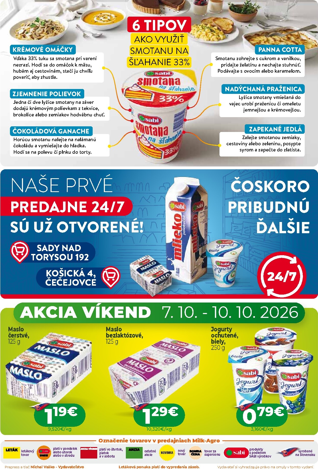 milk-agro - Nový Milk Agro leták od stredy, 07.10.2026 do utorka, 20.10.2026 - page: 2