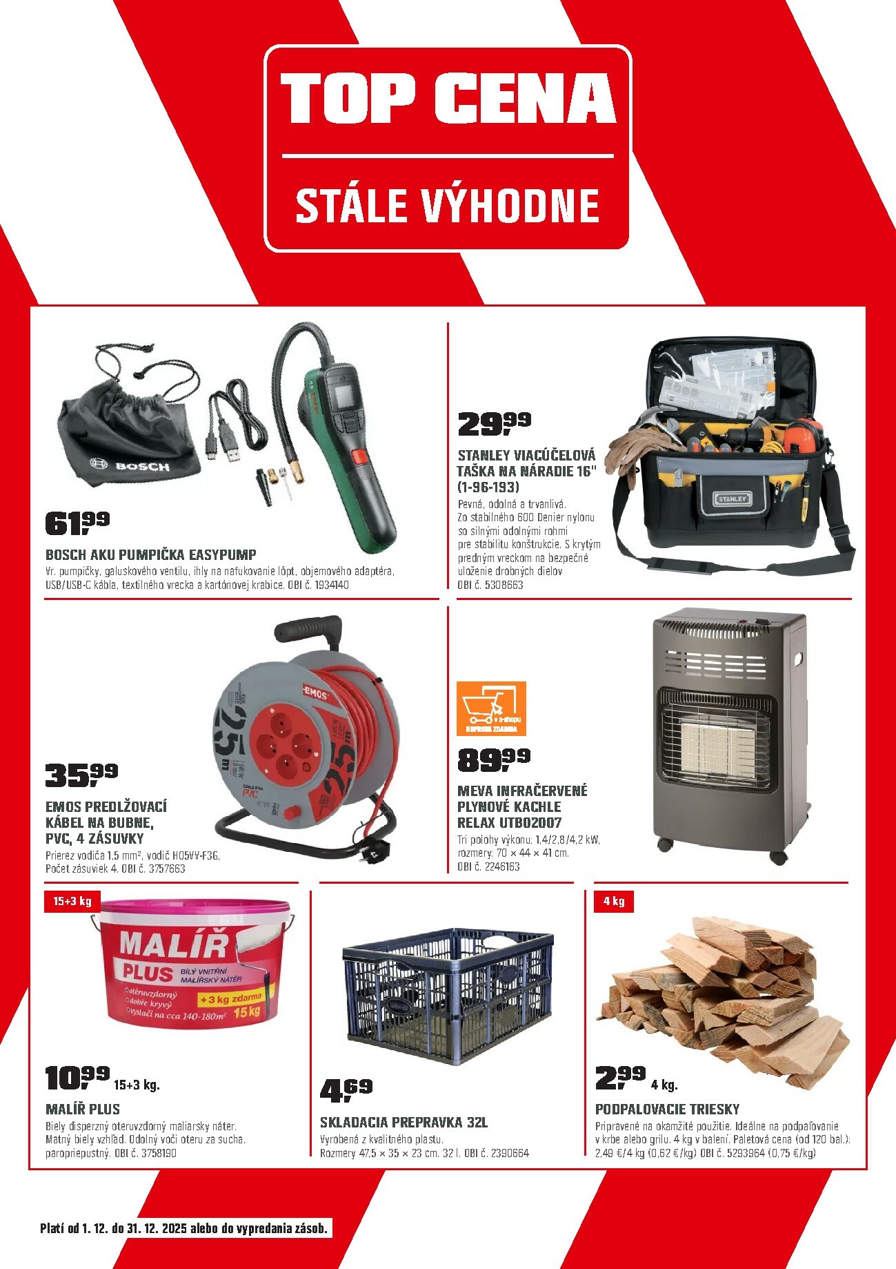 obi - Leták OBI platný od 01.12. do 31.12. - page: 21