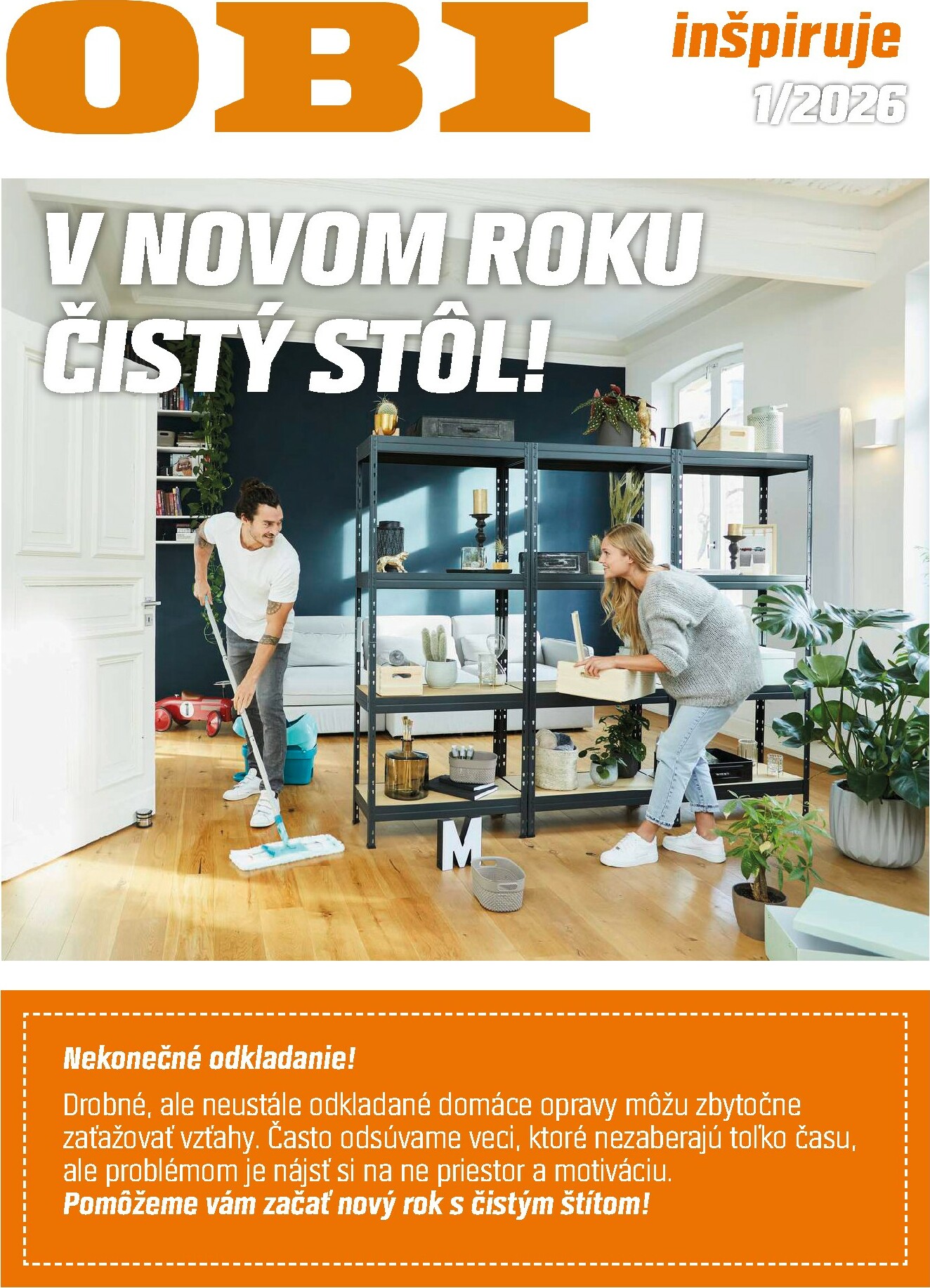 obi - Leták OBI - Nekonečné odkládanie platný od 14.01.2026 do 14.02.2026