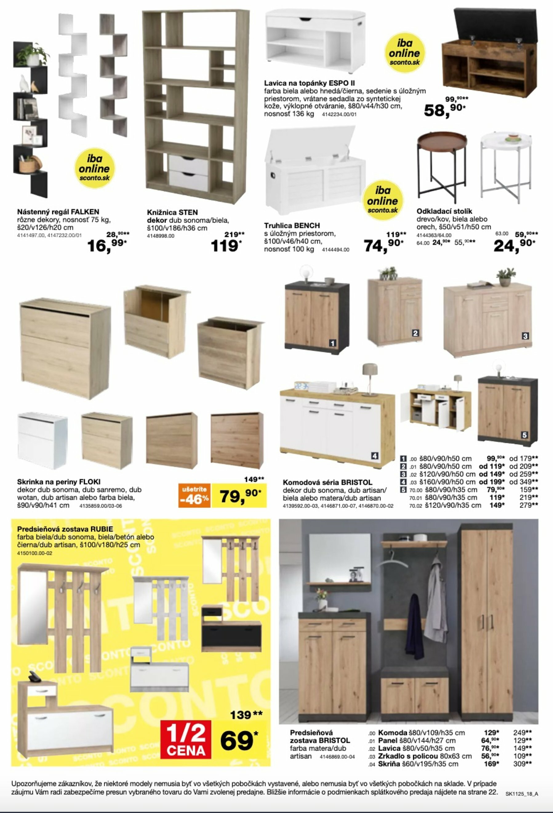 sconto-nabytok - Leták SCONTO nábytok platný od 27.08. do 23.09. - page: 19