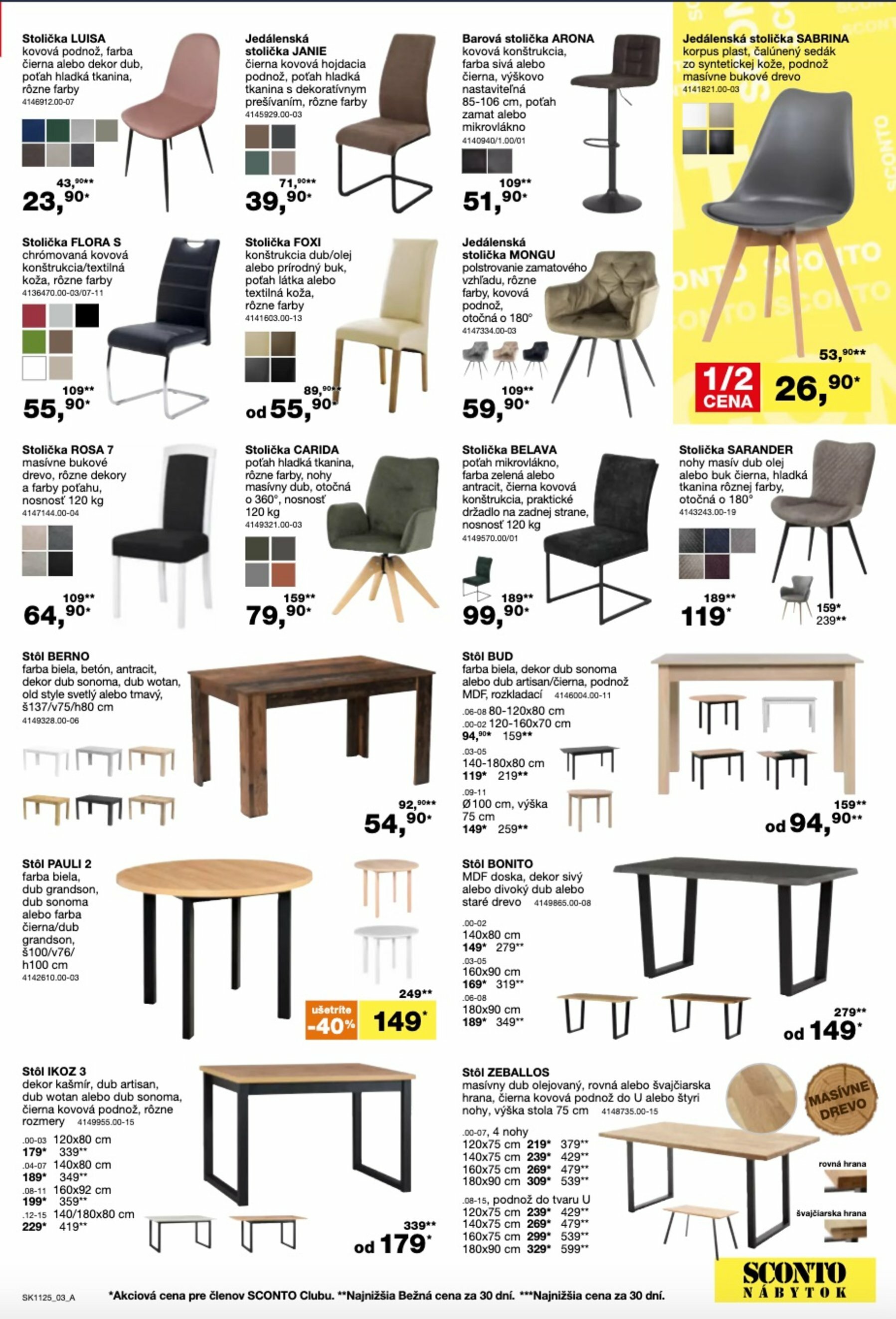 sconto-nabytok - Leták SCONTO nábytok platný od 27.08. do 23.09. - page: 3