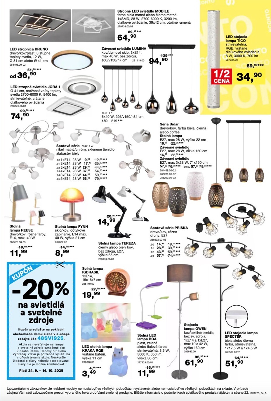sconto-nabytok - Leták SCONTO nábytok platný od 24.09. do 14.10. - page: 24