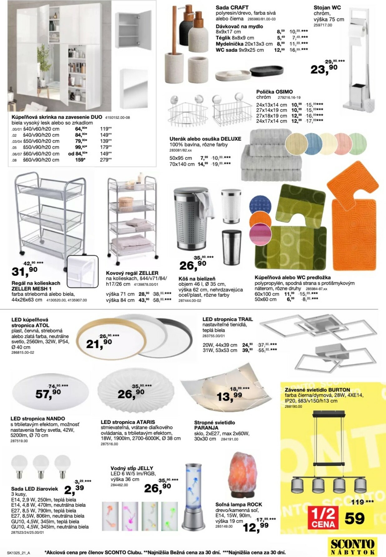 sconto-nabytok - Leták SCONTO nábytok platný od 15.10. do 04.11. - page: 21