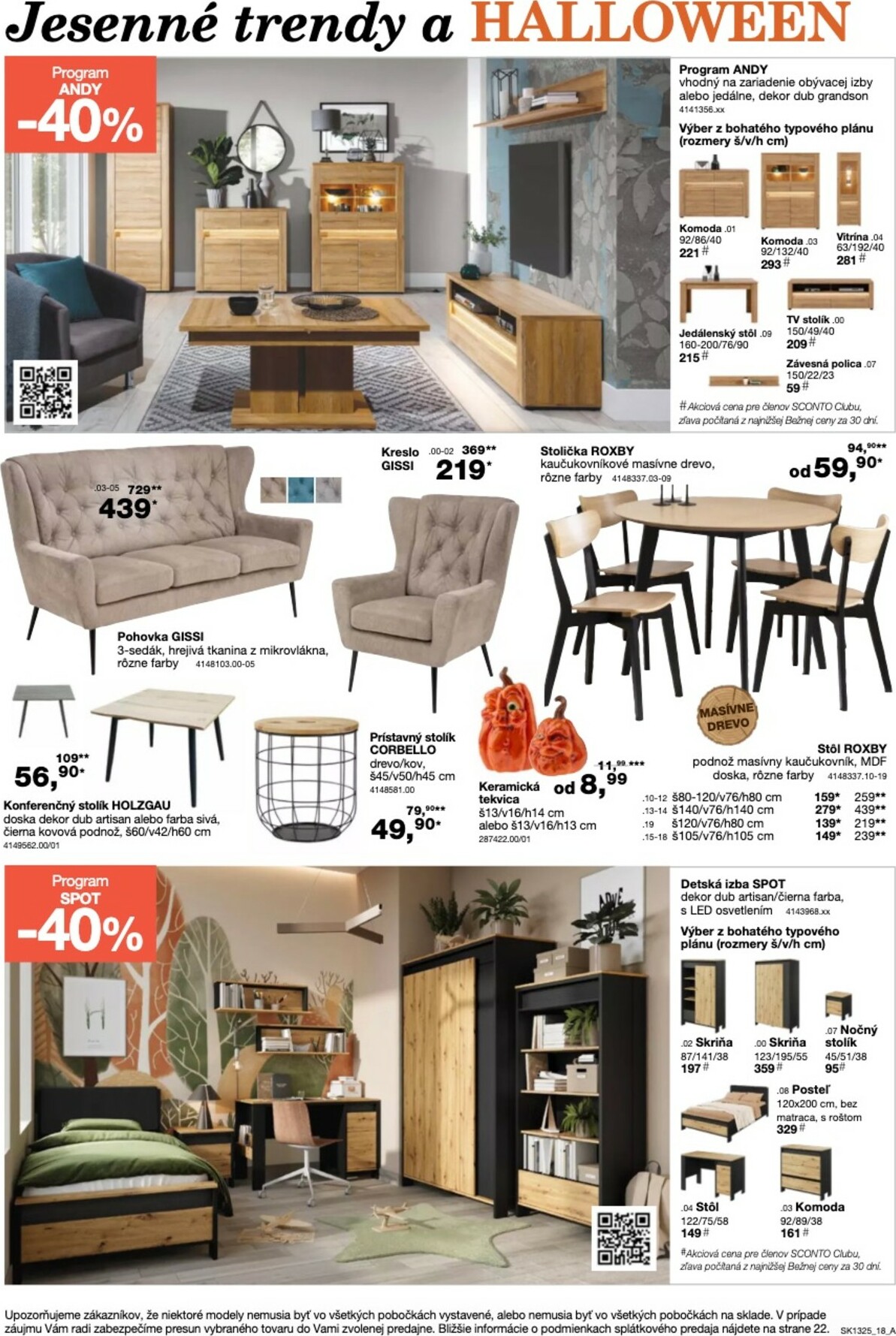 sconto-nabytok - Leták SCONTO nábytok platný od 15.10. do 04.11. - page: 18