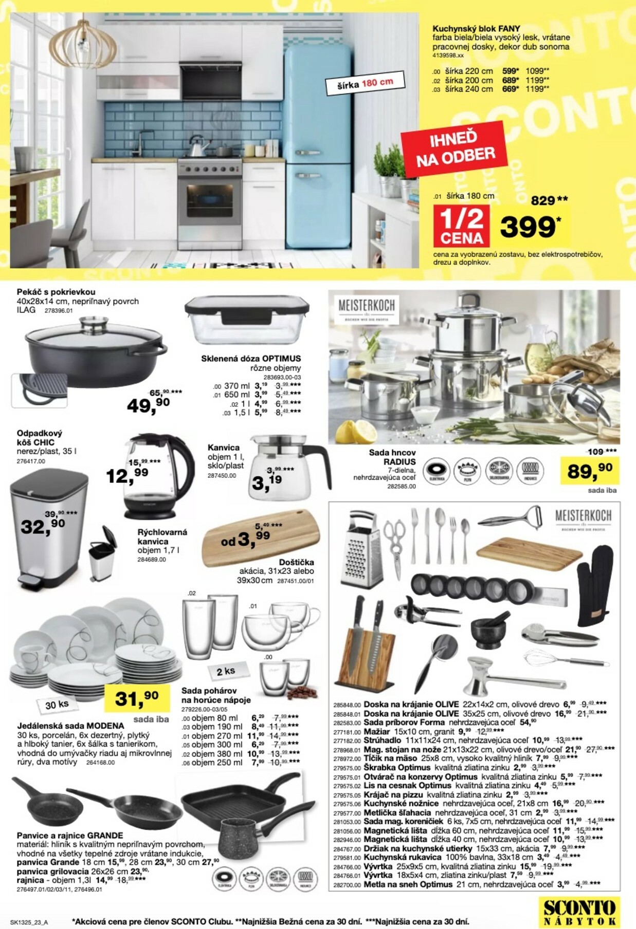 sconto-nabytok - Leták SCONTO nábytok platný od 15.10. do 04.11. - page: 23