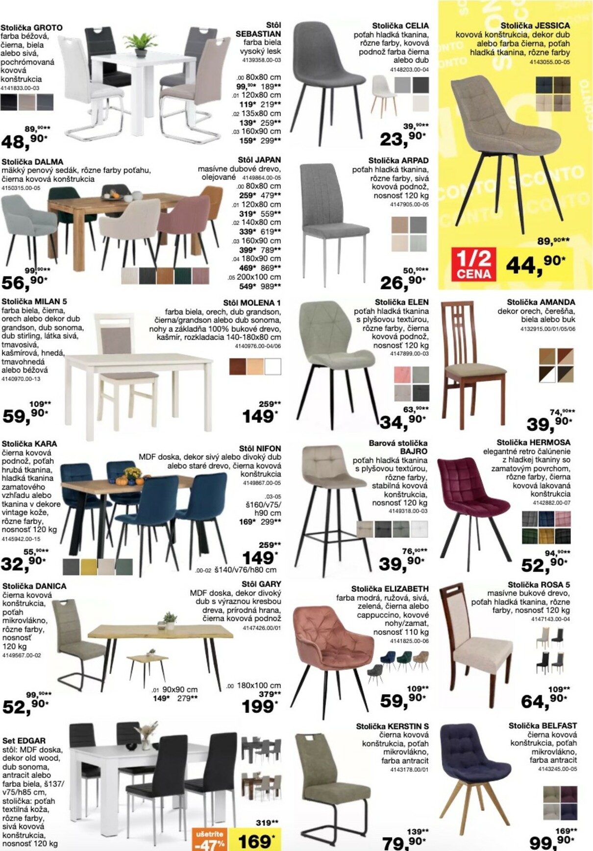 sconto-nabytok - Leták SCONTO nábytok platný od 15.10. do 04.11. - page: 17