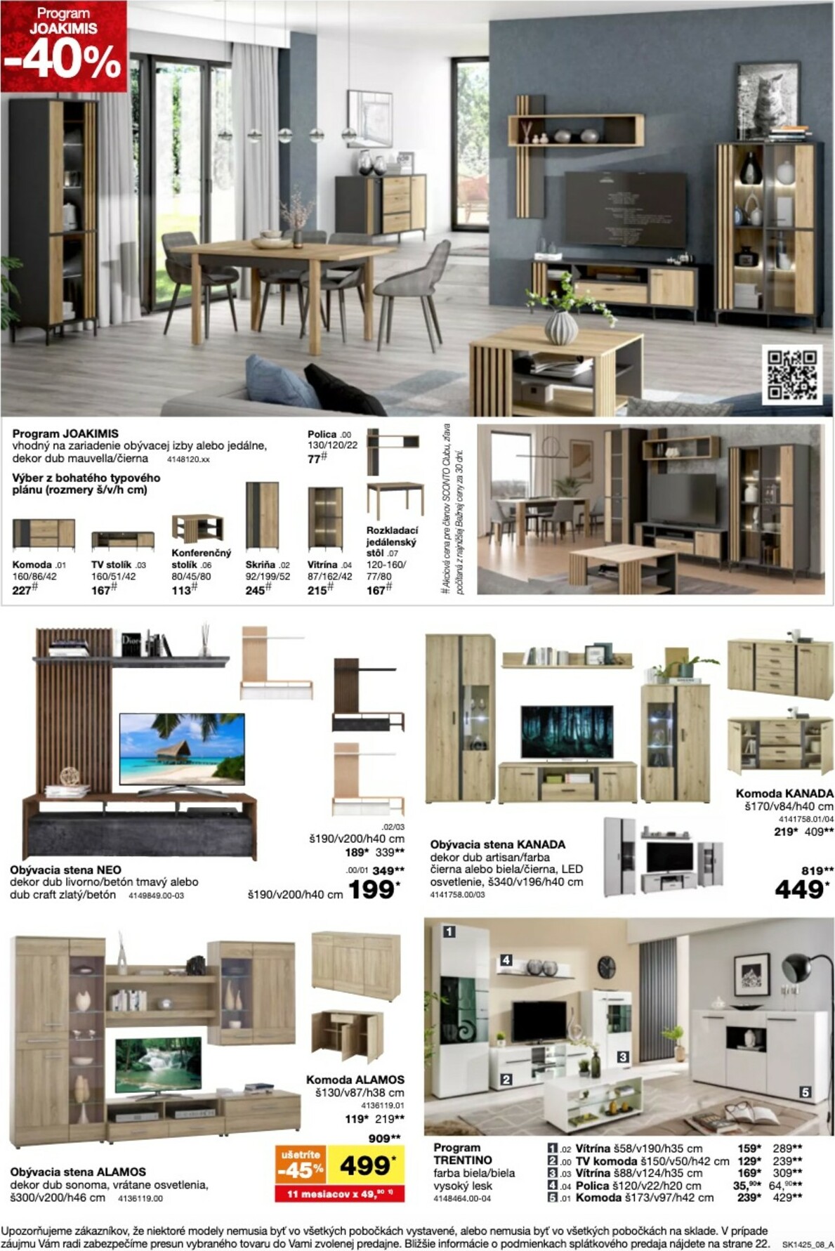 sconto-nabytok - Leták SCONTO nábytok platný od 05.11. do 25.11. - page: 8