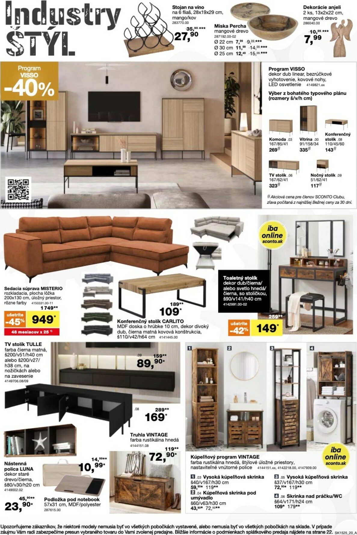 sconto-nabytok - Leták SCONTO nábytok platný od 26.11. do 14.12. - page: 20