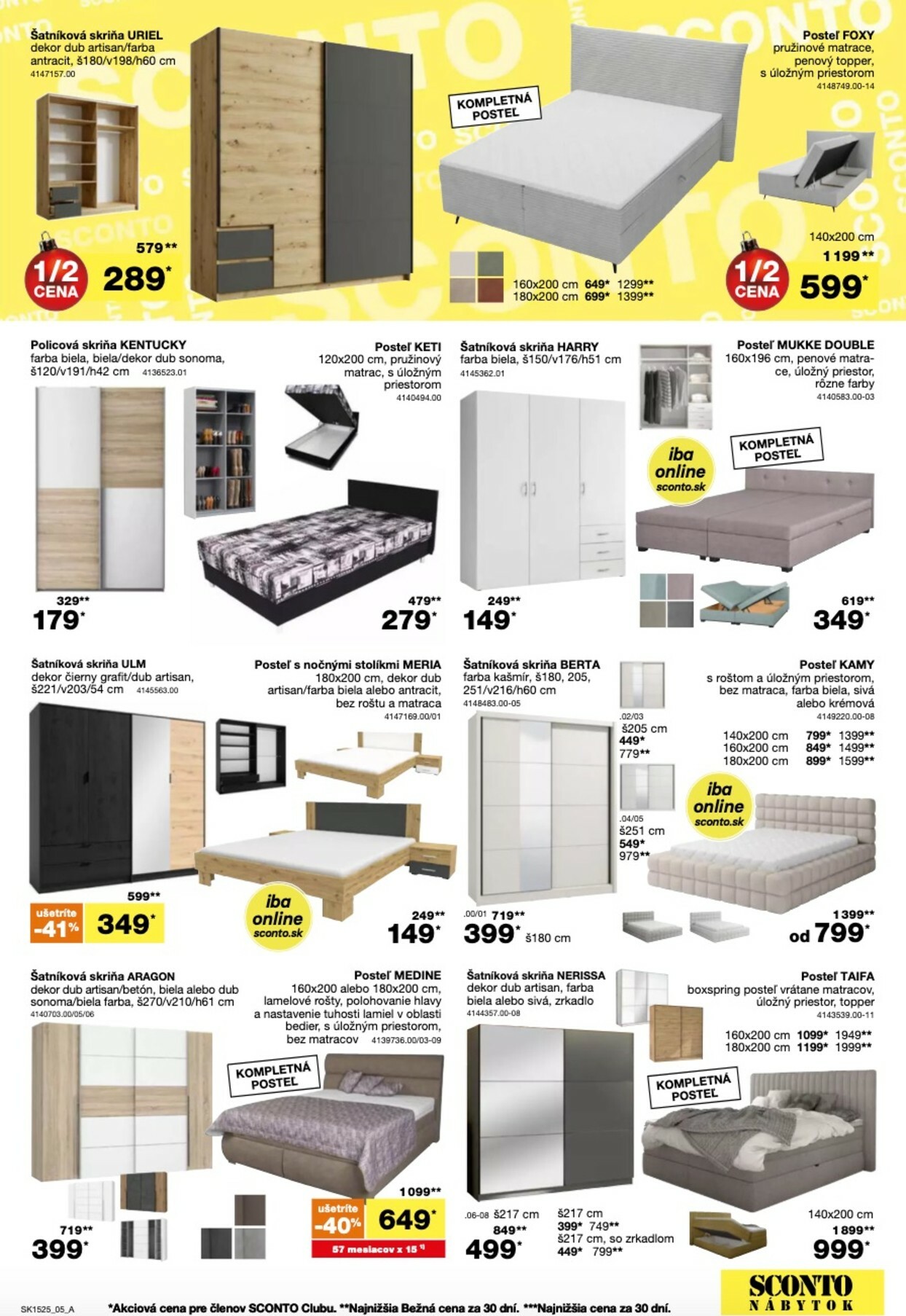 sconto-nabytok - Leták SCONTO nábytok platný od 26.11. do 14.12. - page: 5