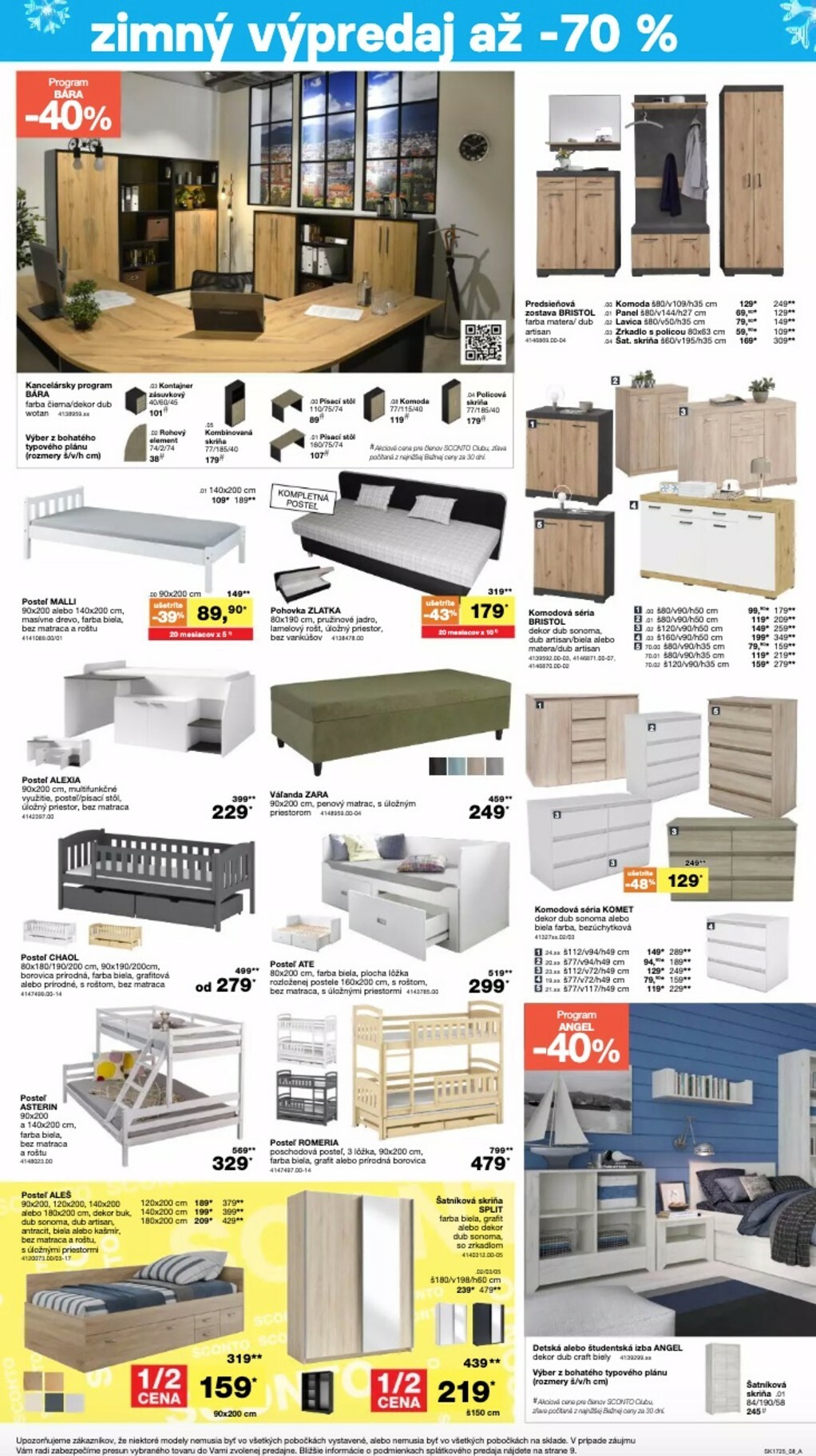 sconto-nabytok - Leták SCONTO nábytok platný od 22.12. do 20.01. - page: 8