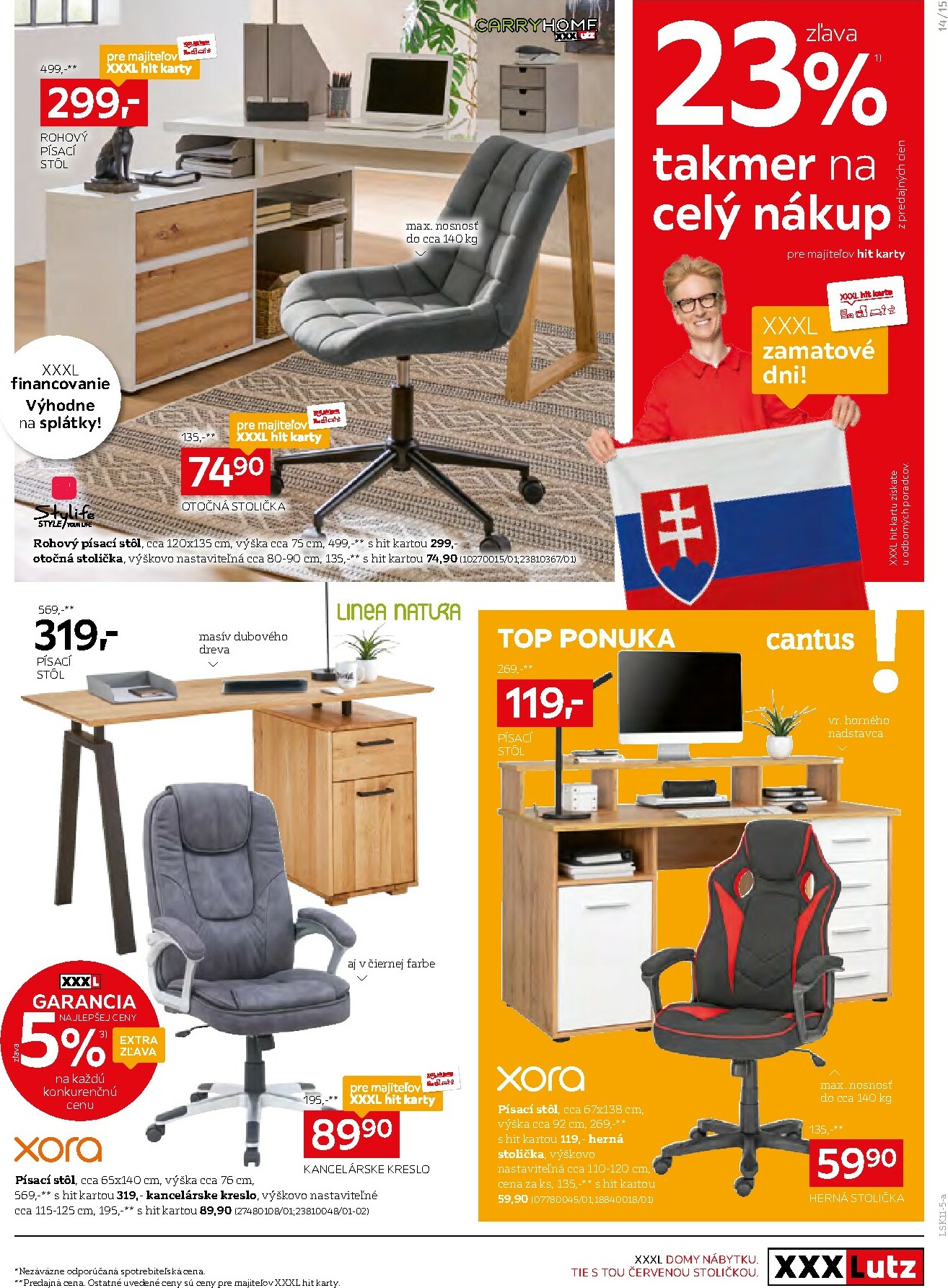 xxxlutz - Leták XXXLutz - Zľava 23 % na takmer celý nakup platný od 03.11. do 16.11. - page: 15