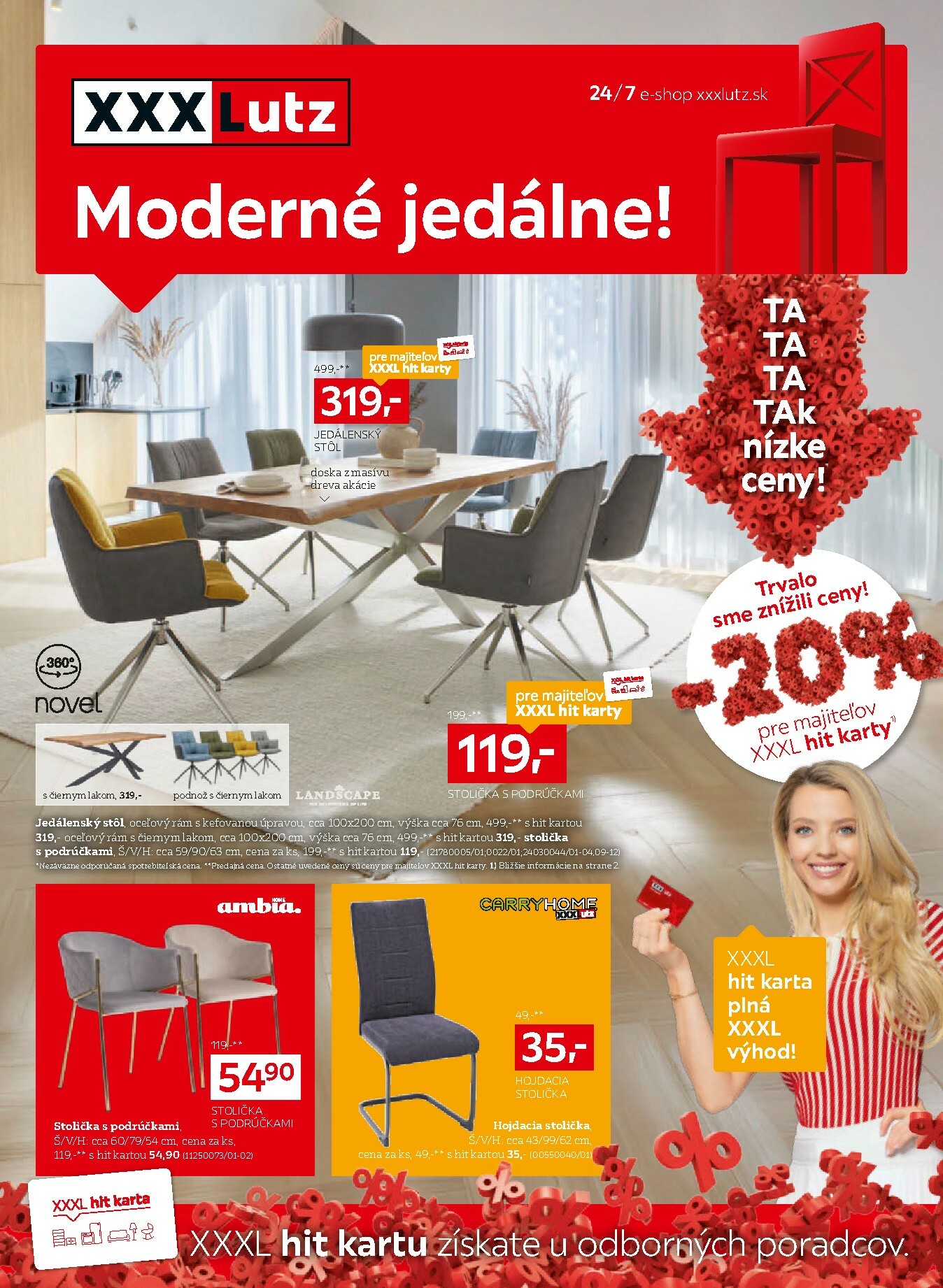 xxxlutz - Leták XXXLutz - Moderné jedálne platný od 03.11. do 30.11.