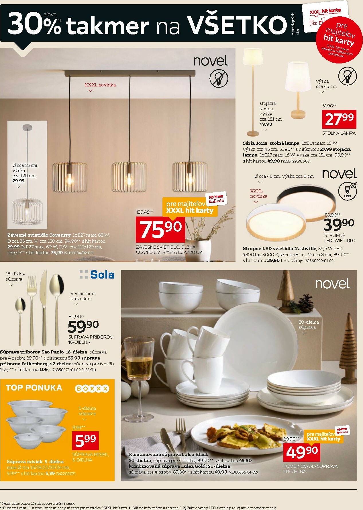 xxxlutz - Leták XXXLutz - Zľava 30% na takmer všetko platný od 24.11. do 07.12. - page: 10