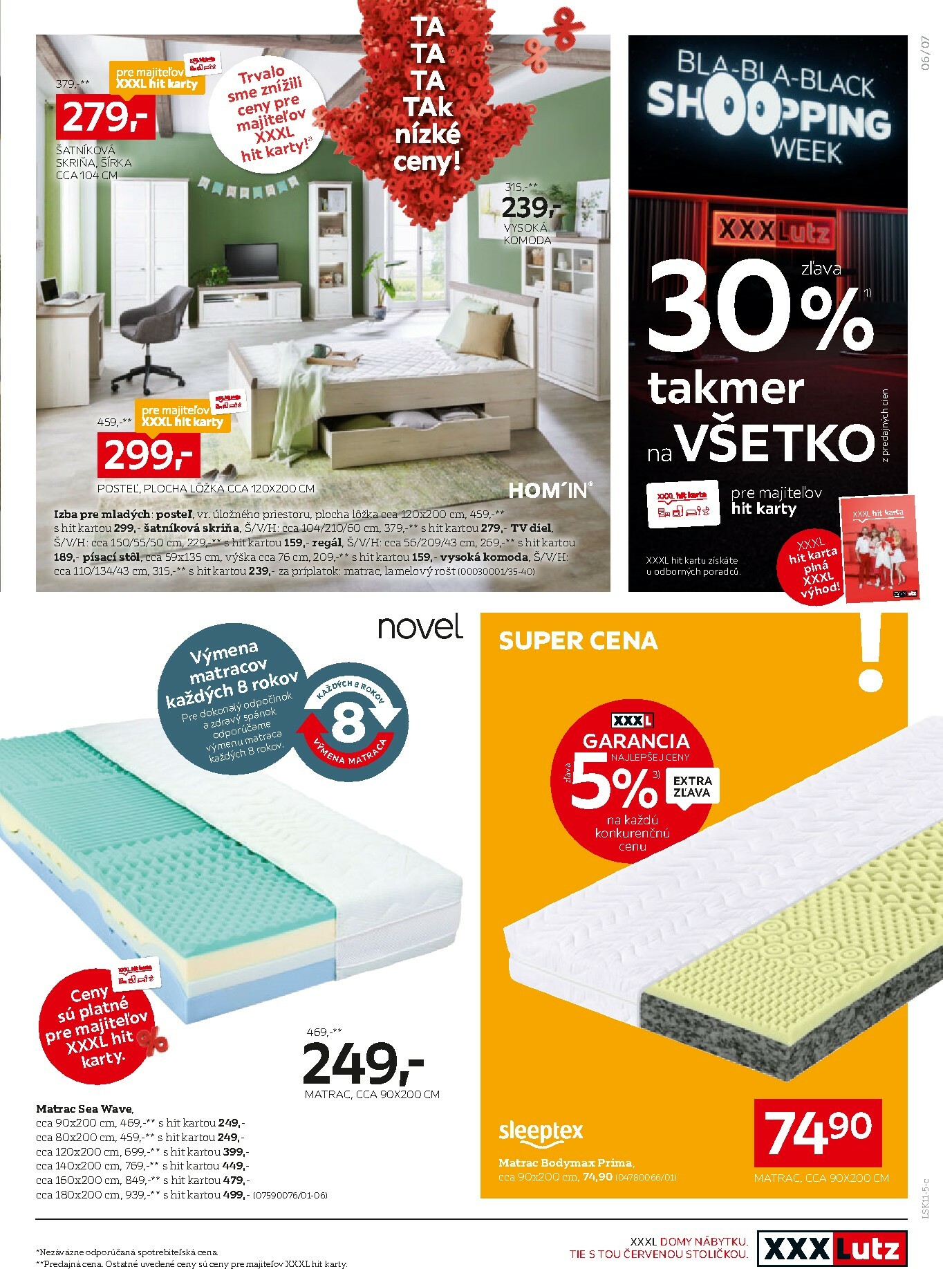 xxxlutz - Leták XXXLutz - Zľava 30% na takmer všetko platný od 24.11. do 07.12. - page: 7